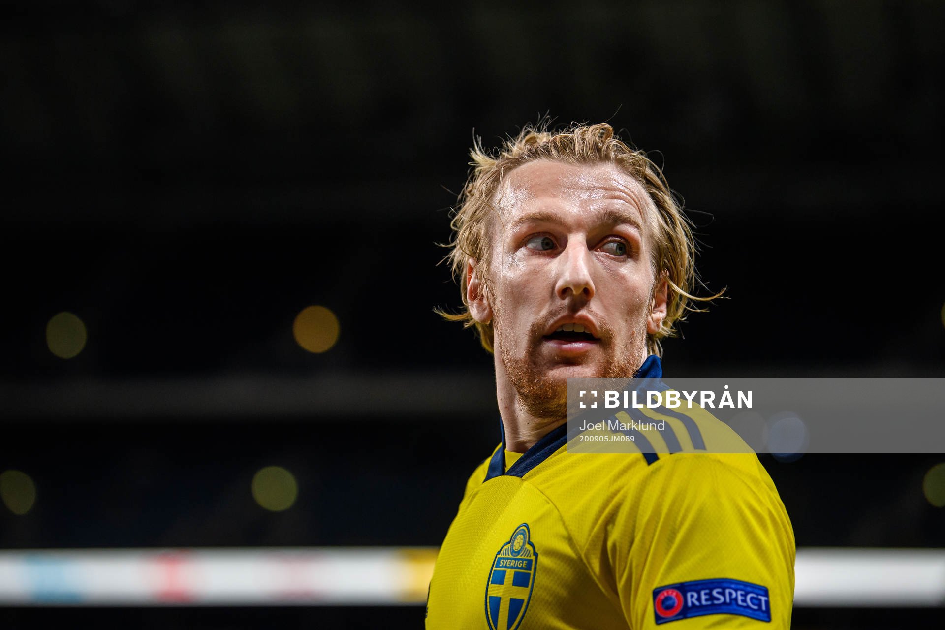 Emil Forsberg of Sweden