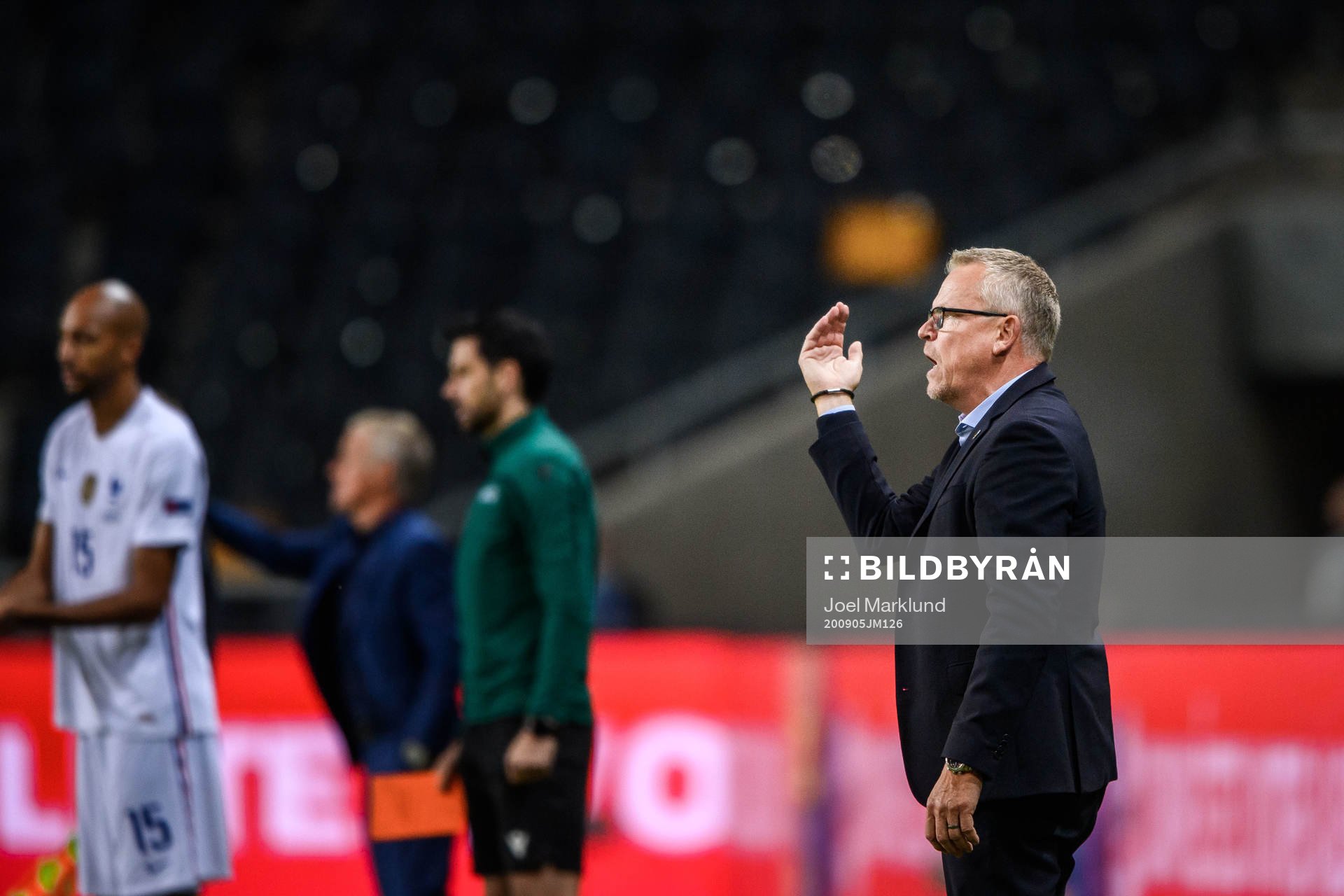Head coach Janne Andersson of Sweden