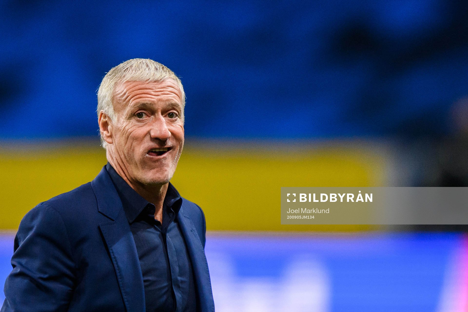 Head coach Didier Deschamps of France