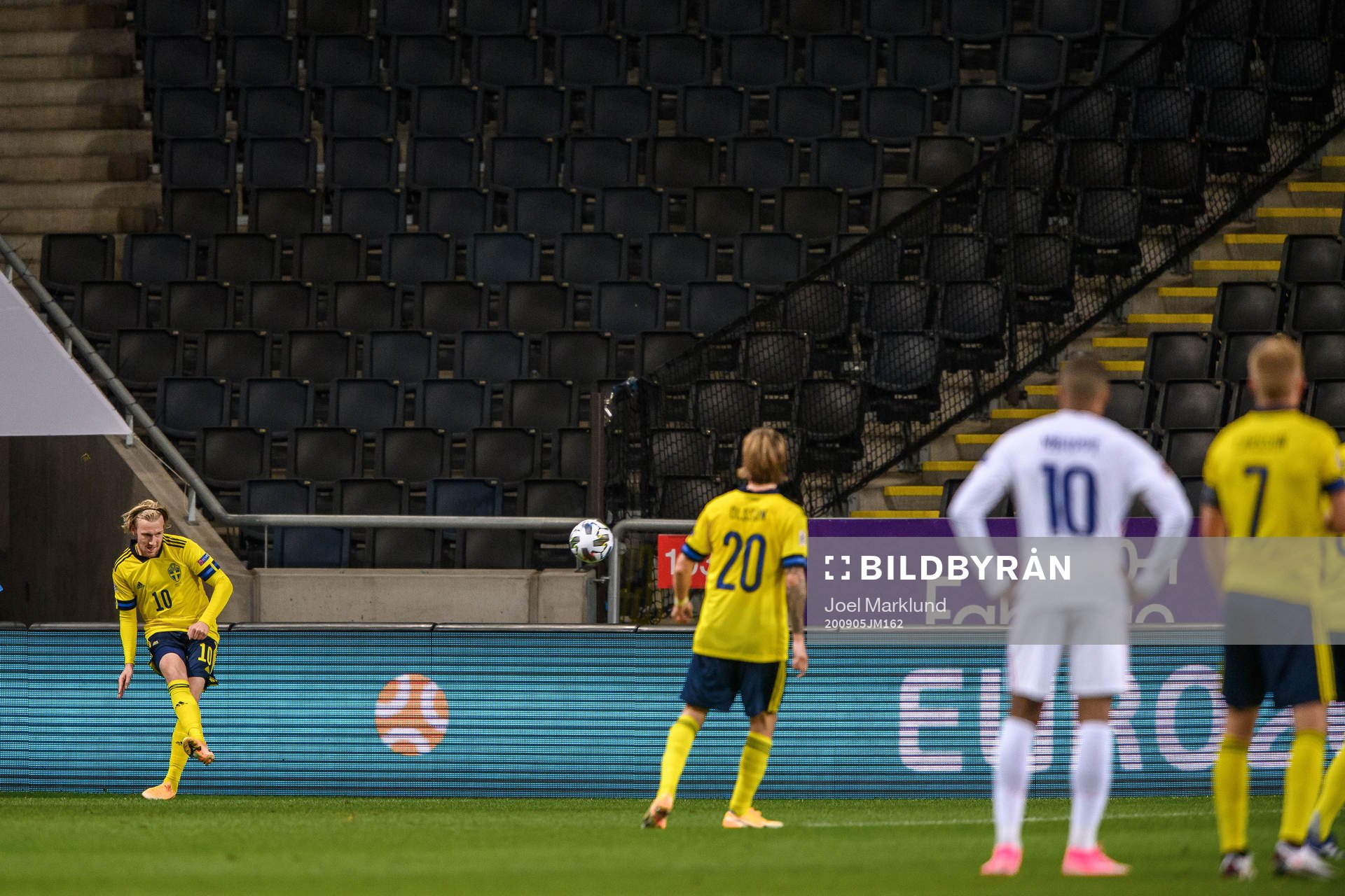 Emil Forsberg of Sweden