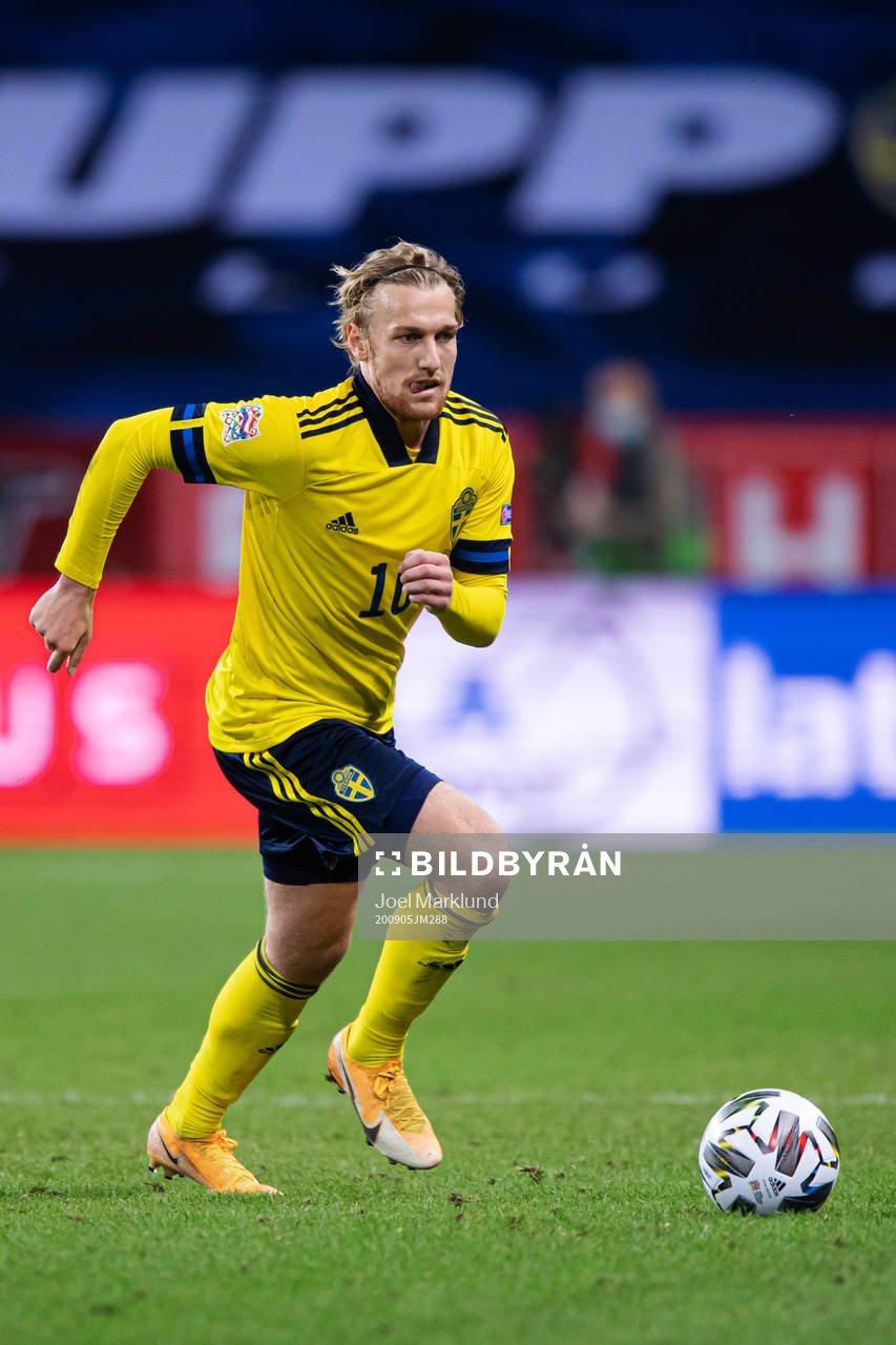 Emil Forsberg of Sweden
