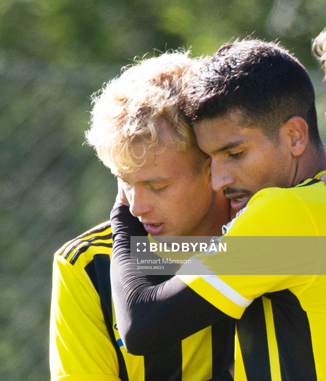 IFK Hässleholms Mustafa Owaid gör segermålet 1-2 och