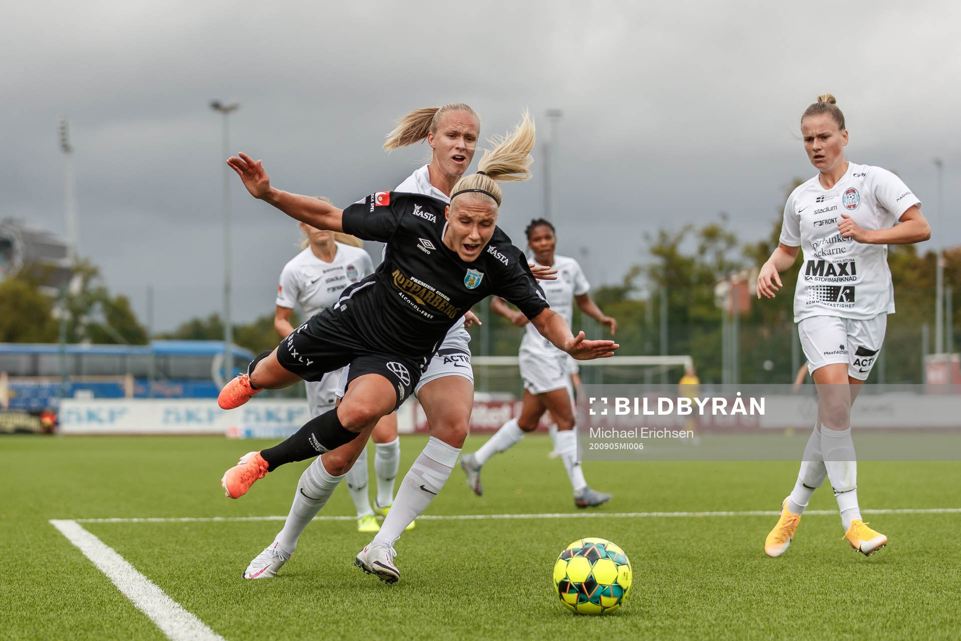 Göteborgs Emma Koivisto och Eskilstunas Matilda Plan