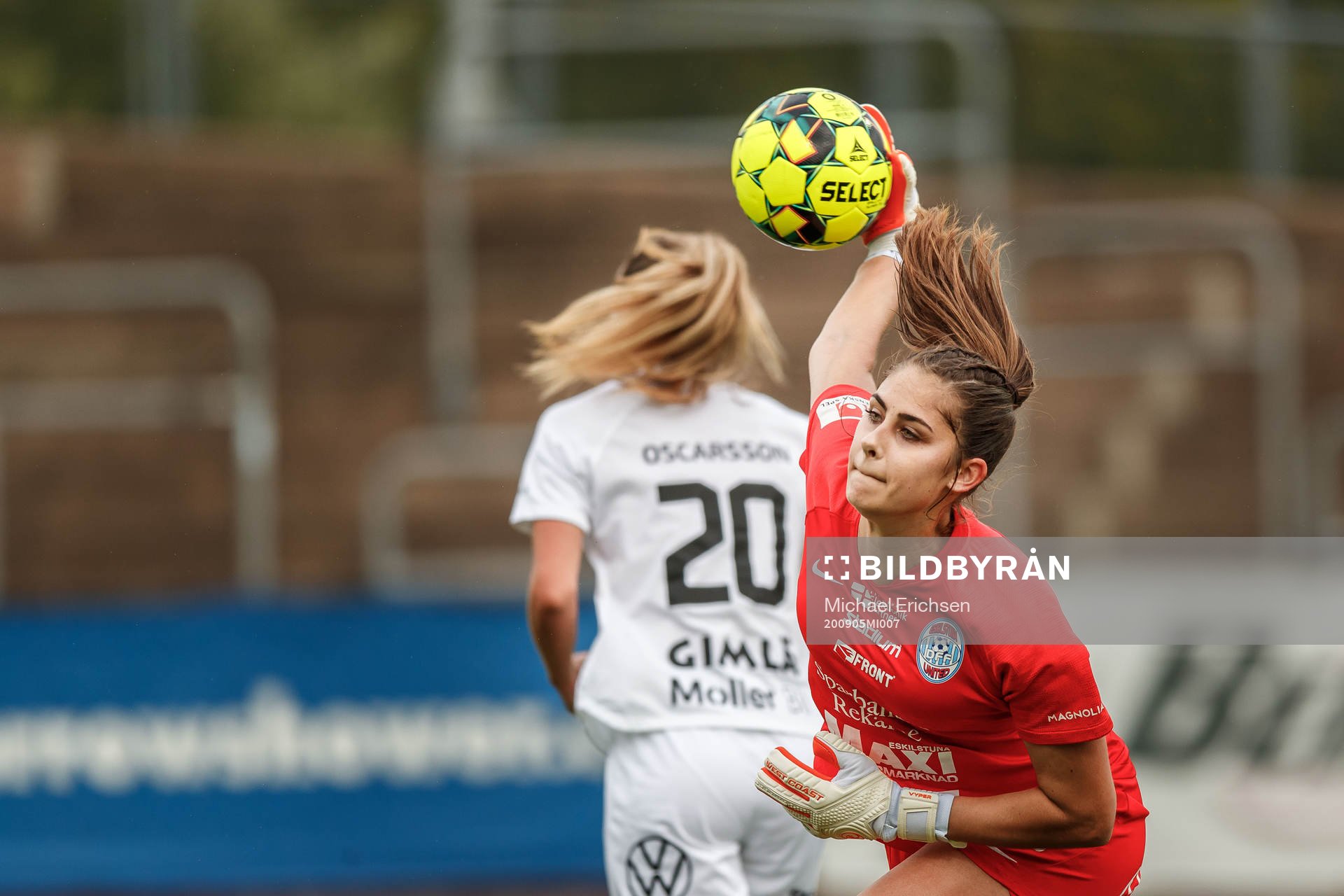 Eskilstunas målvakt Cosette Morche