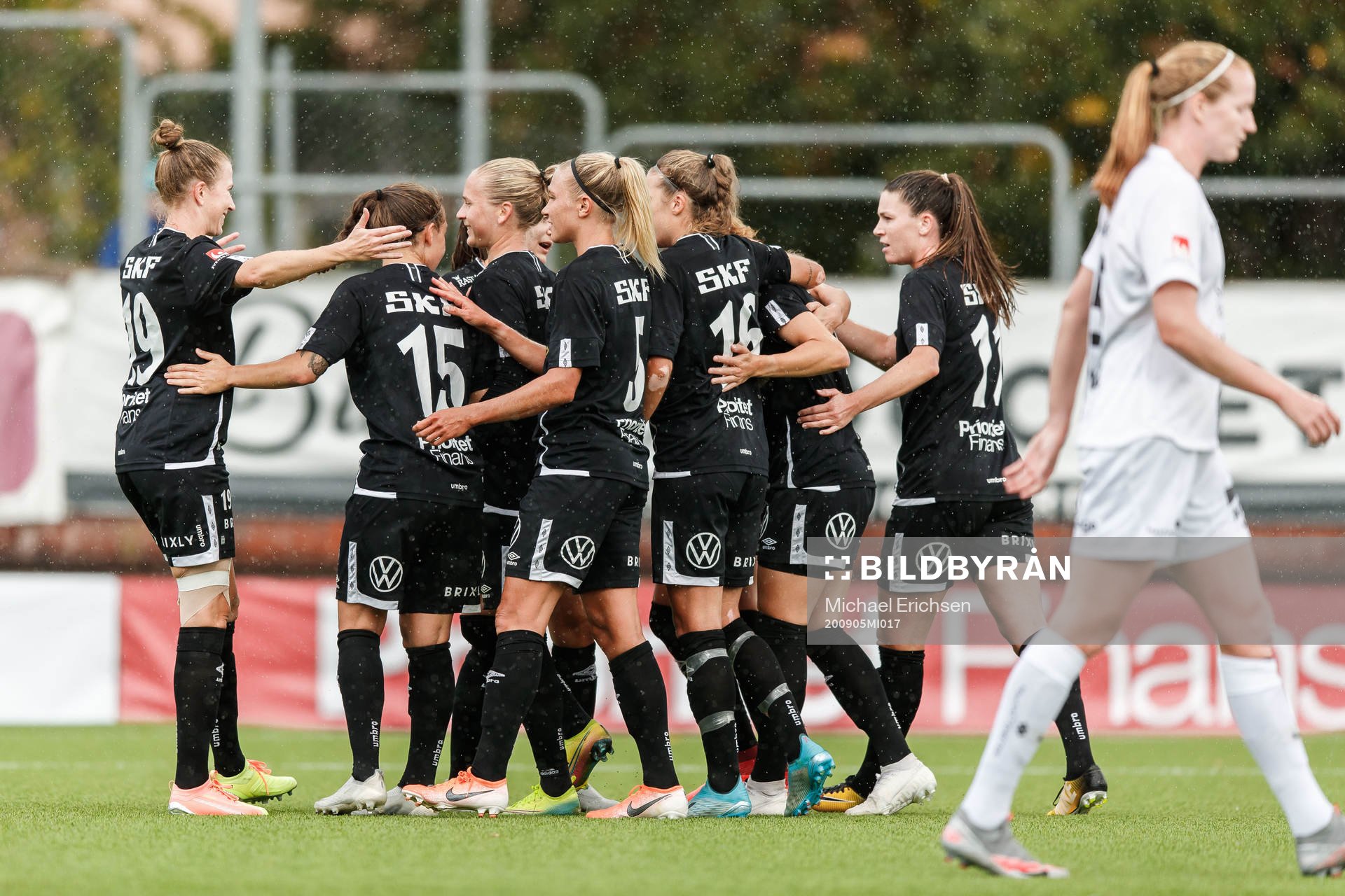 Göteborgs Natalia Kuikka jublar med lagkamrater