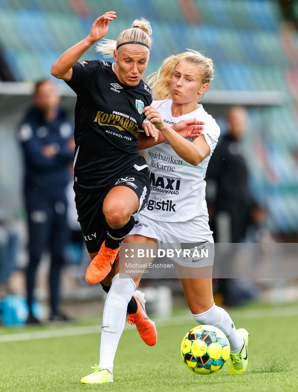 Göteborgs Emma Koivisto och Eskilstunas Amanda Nilden