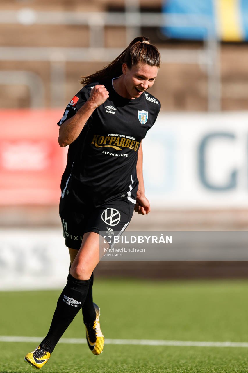 Göteborgs Pauline Hammarlund jublar