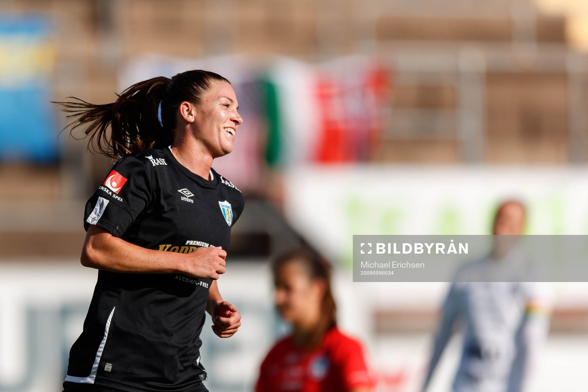 Göteborgs Pauline Hammarlund jublar