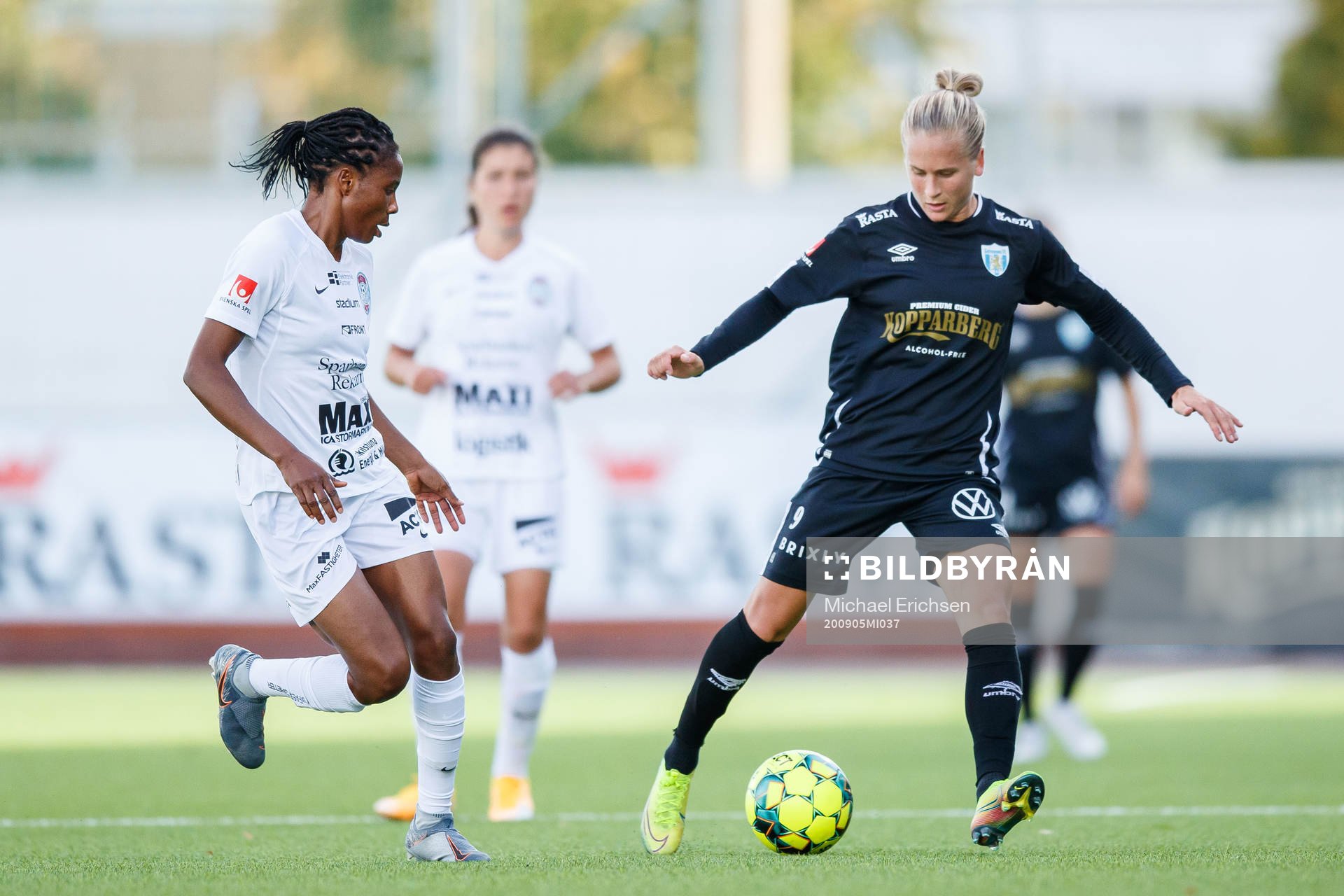 Eskilstunas Halimatu Ayinde och Göteborgs Filippa Curmark