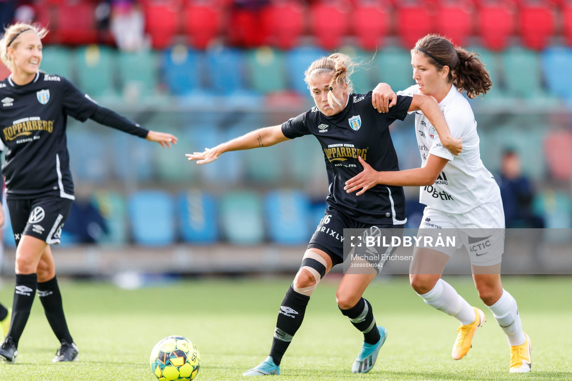 Göteborgs Filippa Angeldal och Eskilstunas Loretta Kullashi