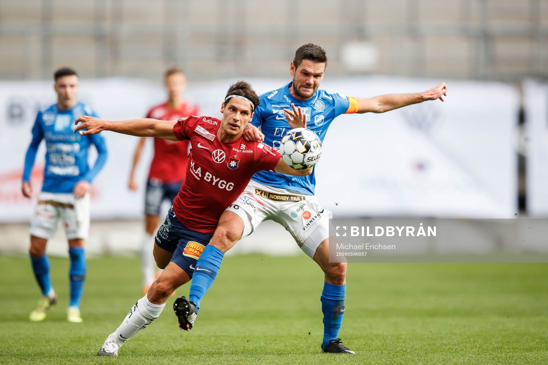 Örgrytes Kevin Ackermann och Norrbys Ivo Pekalski