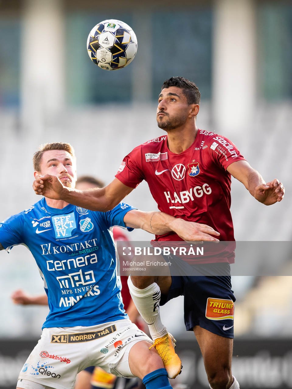 Norrbys Rasmus Örqvist och Örgrytes Ailton Jose Almeida