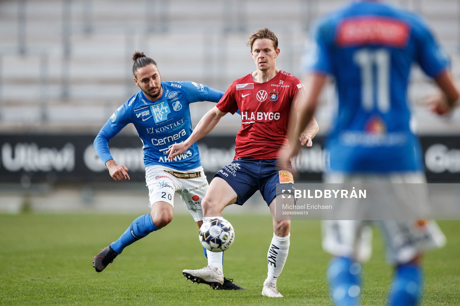 Norrbys Dijan Vukojevic och Örgrytes Anton Lans