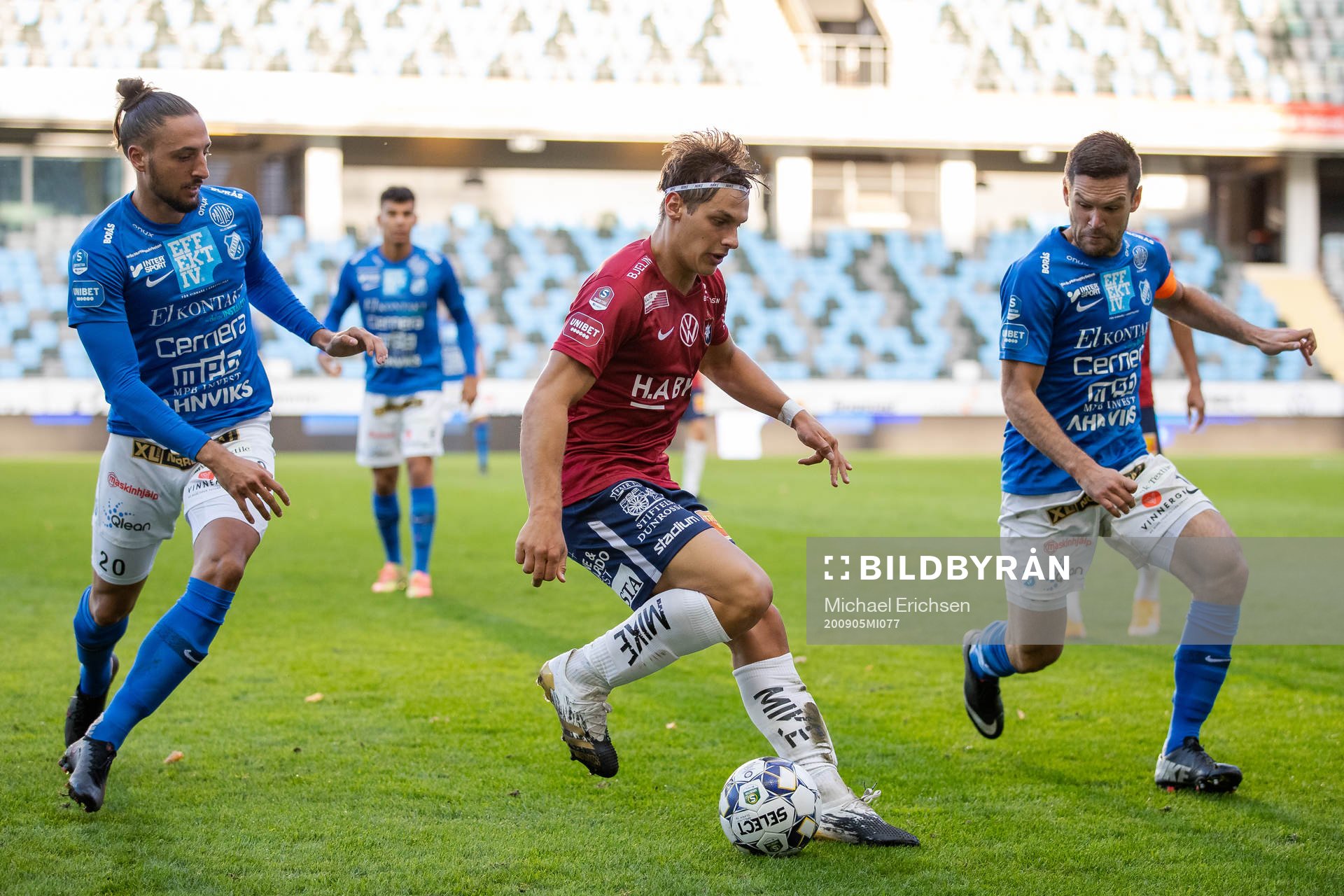 Norrbys Dijan Vukojevic och Ivo Pekalski mot Örgrytes