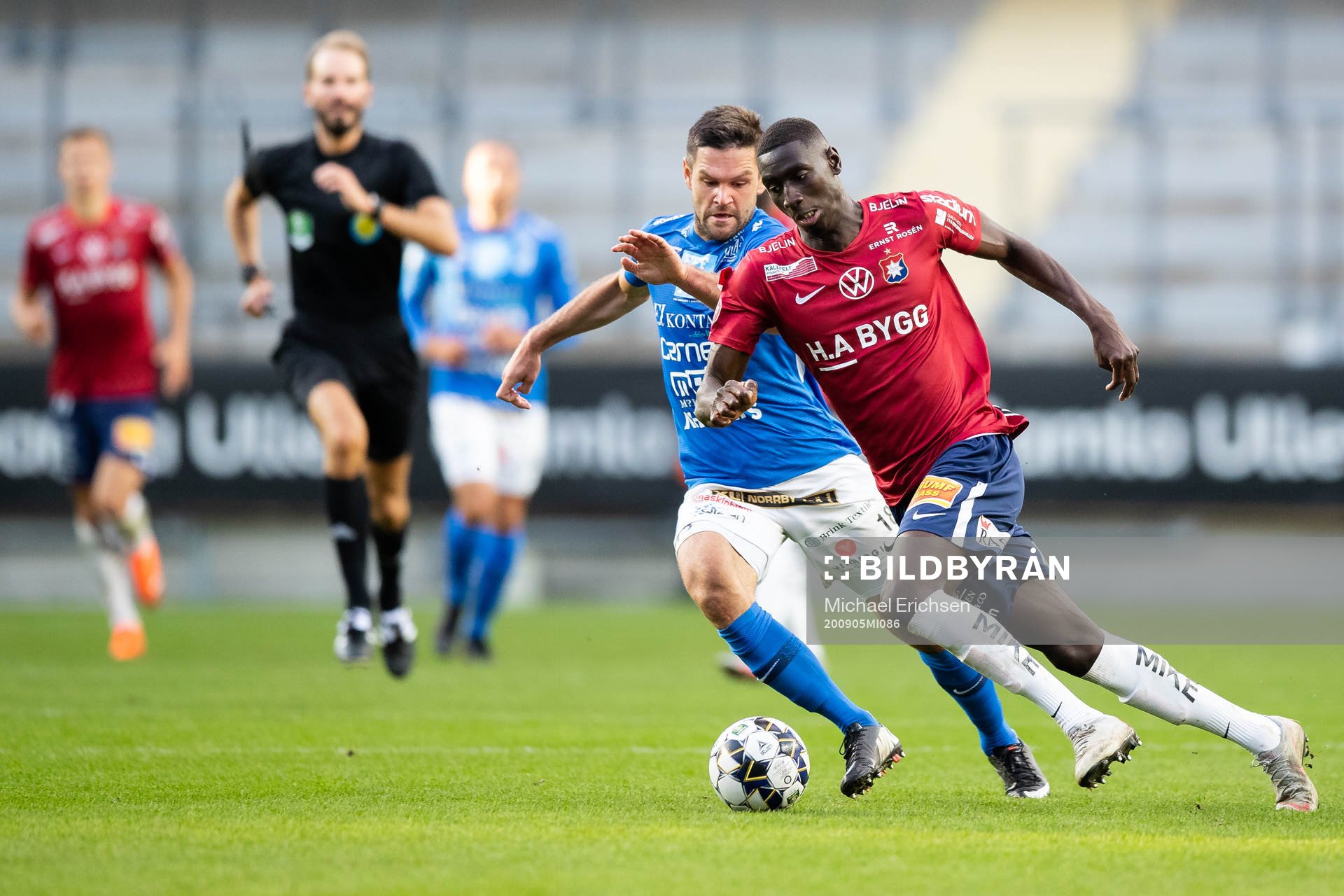 Örgrytes Marokhy Ndione och Norrbys Ivo Pekalski