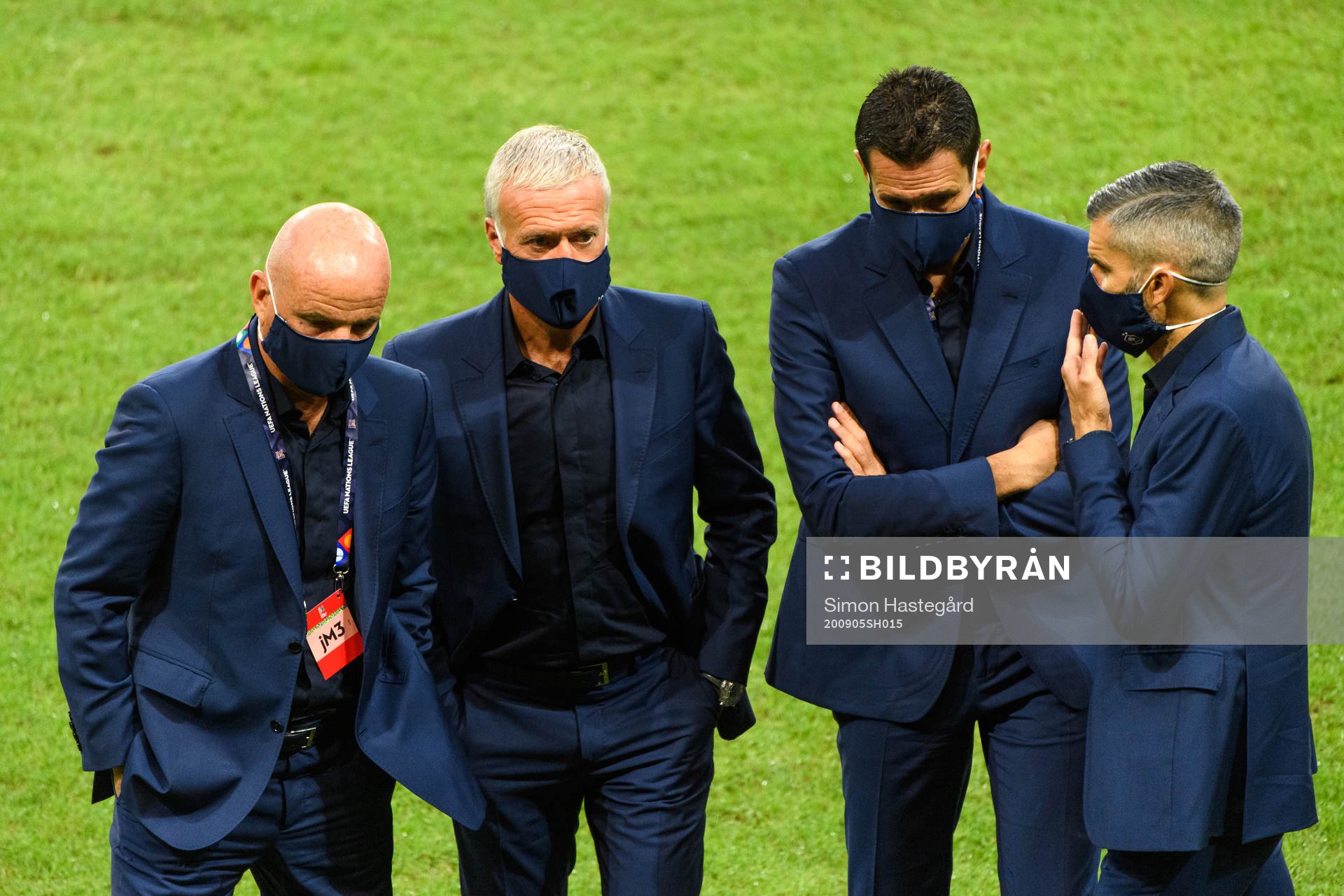 Head coach Didier Deschamps of France
