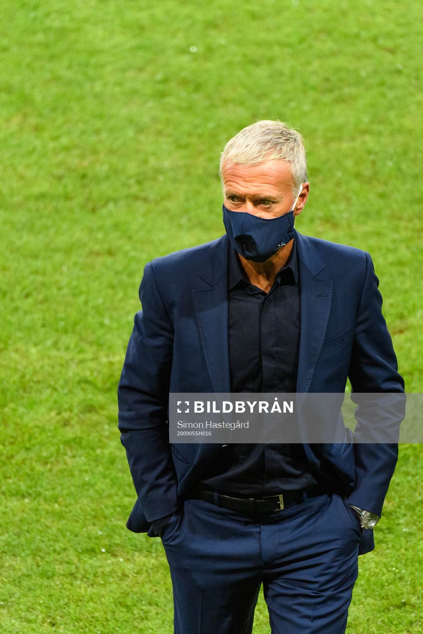 Head coach Didier Deschamps of France