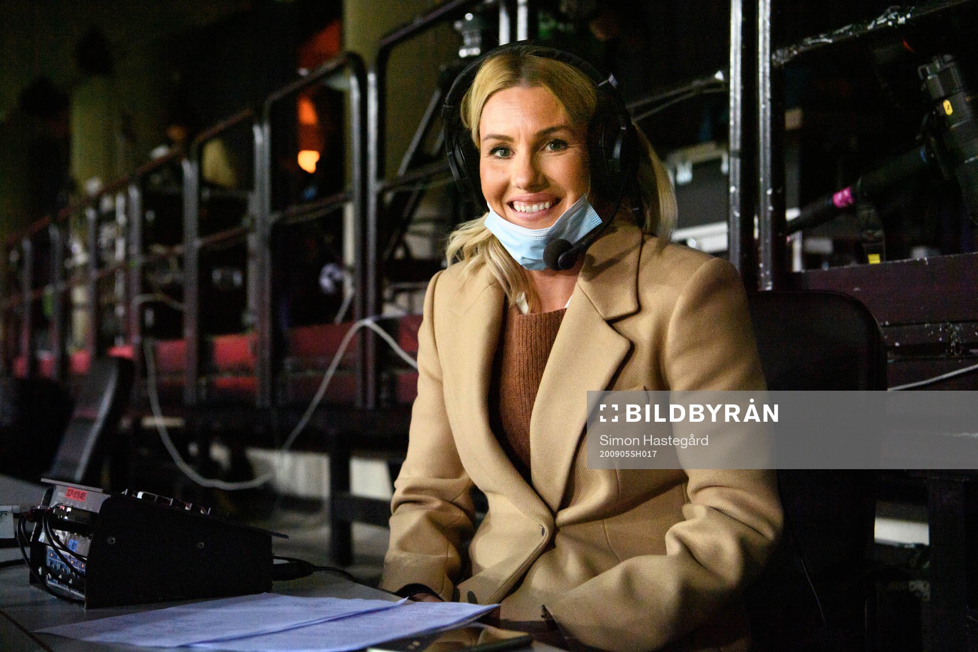 Hanna Marklund of Swedish broadcaster TV4