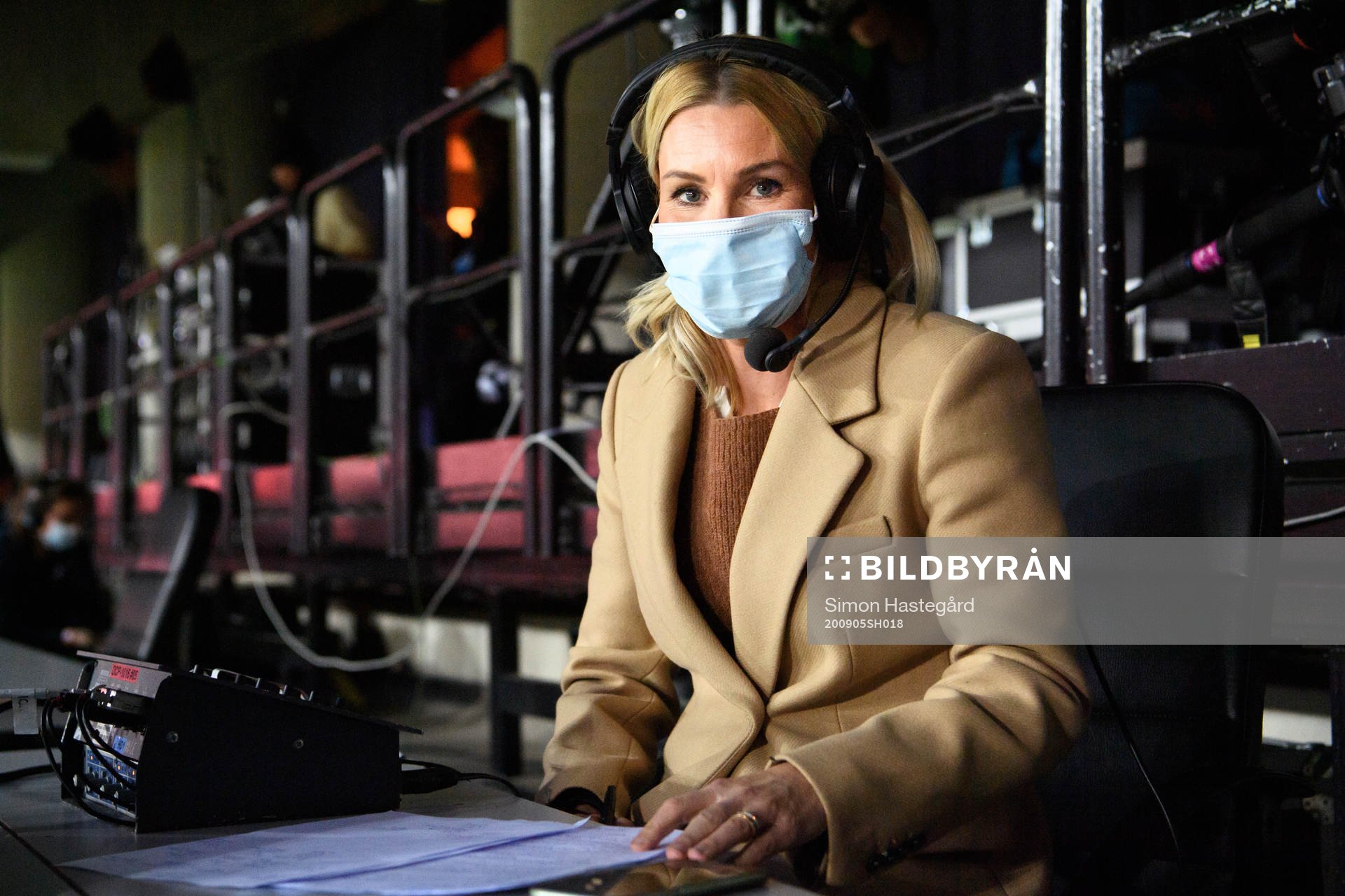 Hanna Marklund of Swedish broadcaster TV4