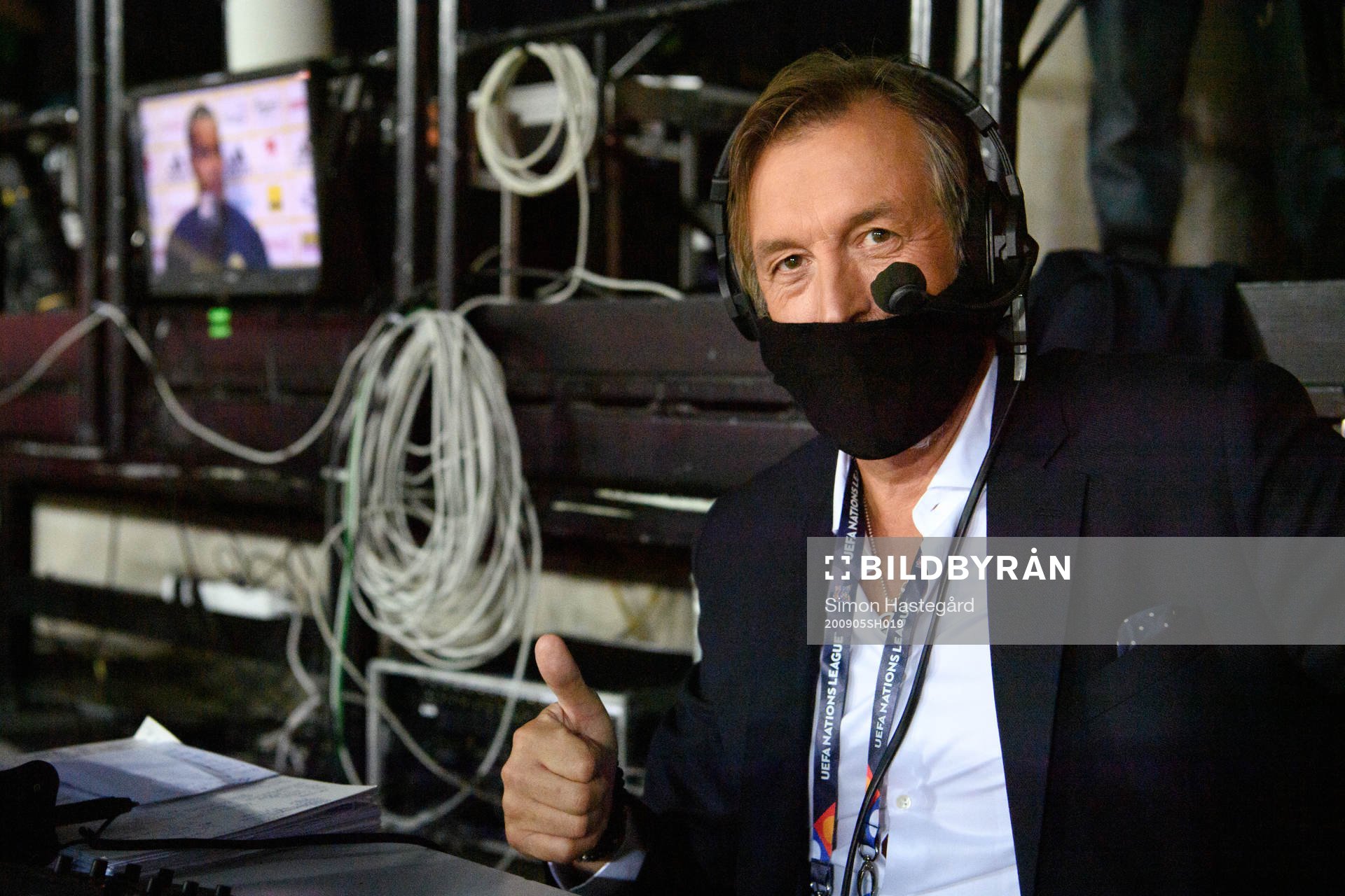 Åke Unger of Swedish broadcaster TV4