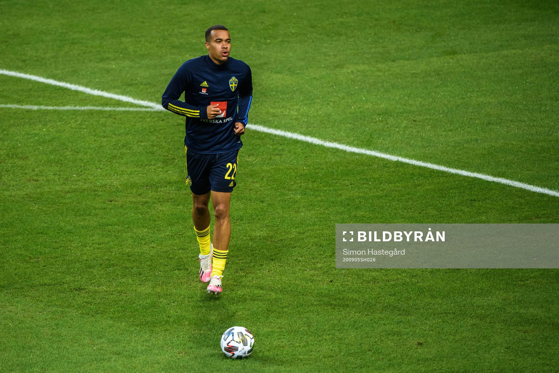 Robin Quaison of Sweden