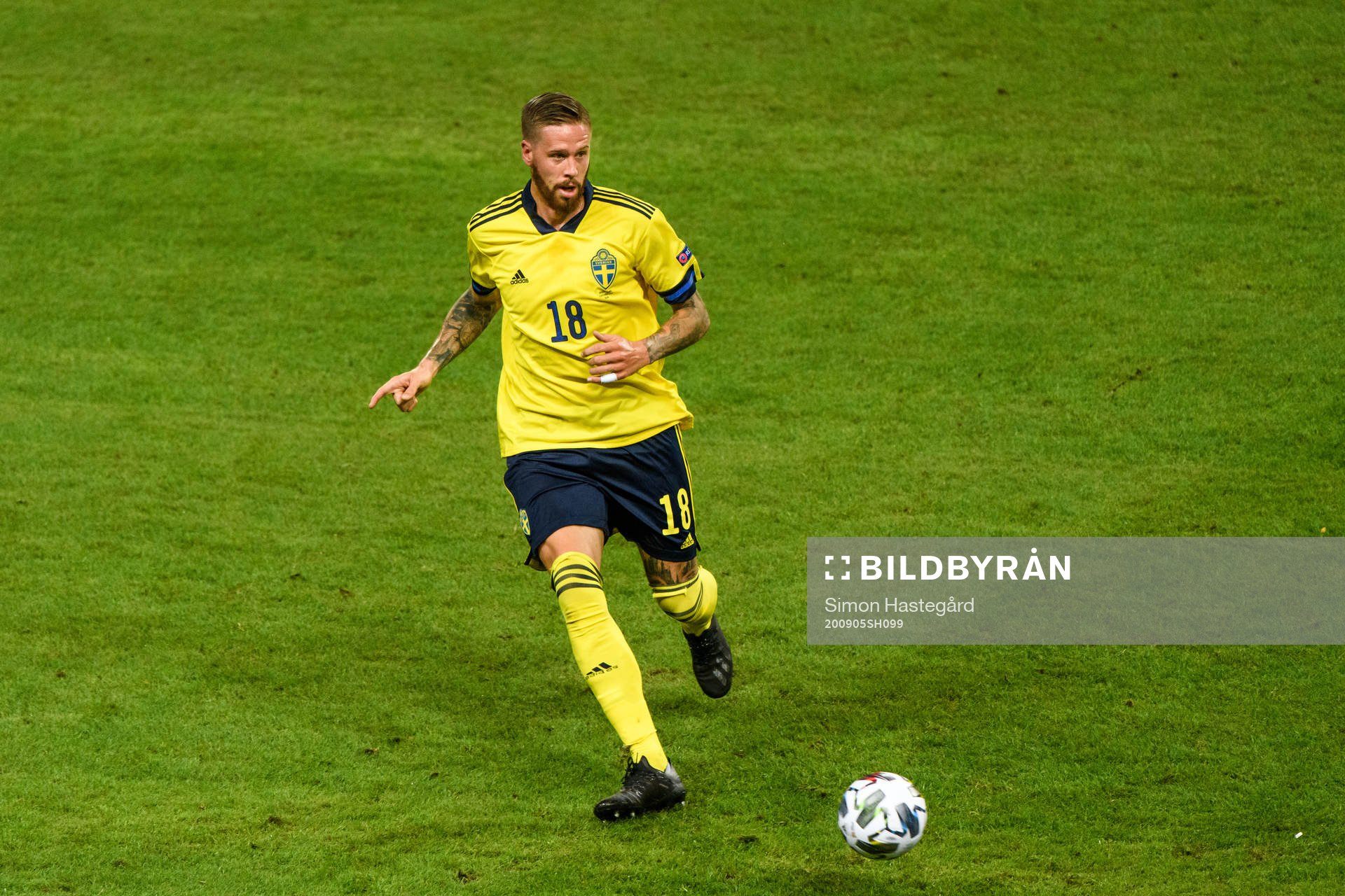 Pontus Jansson of Sweden