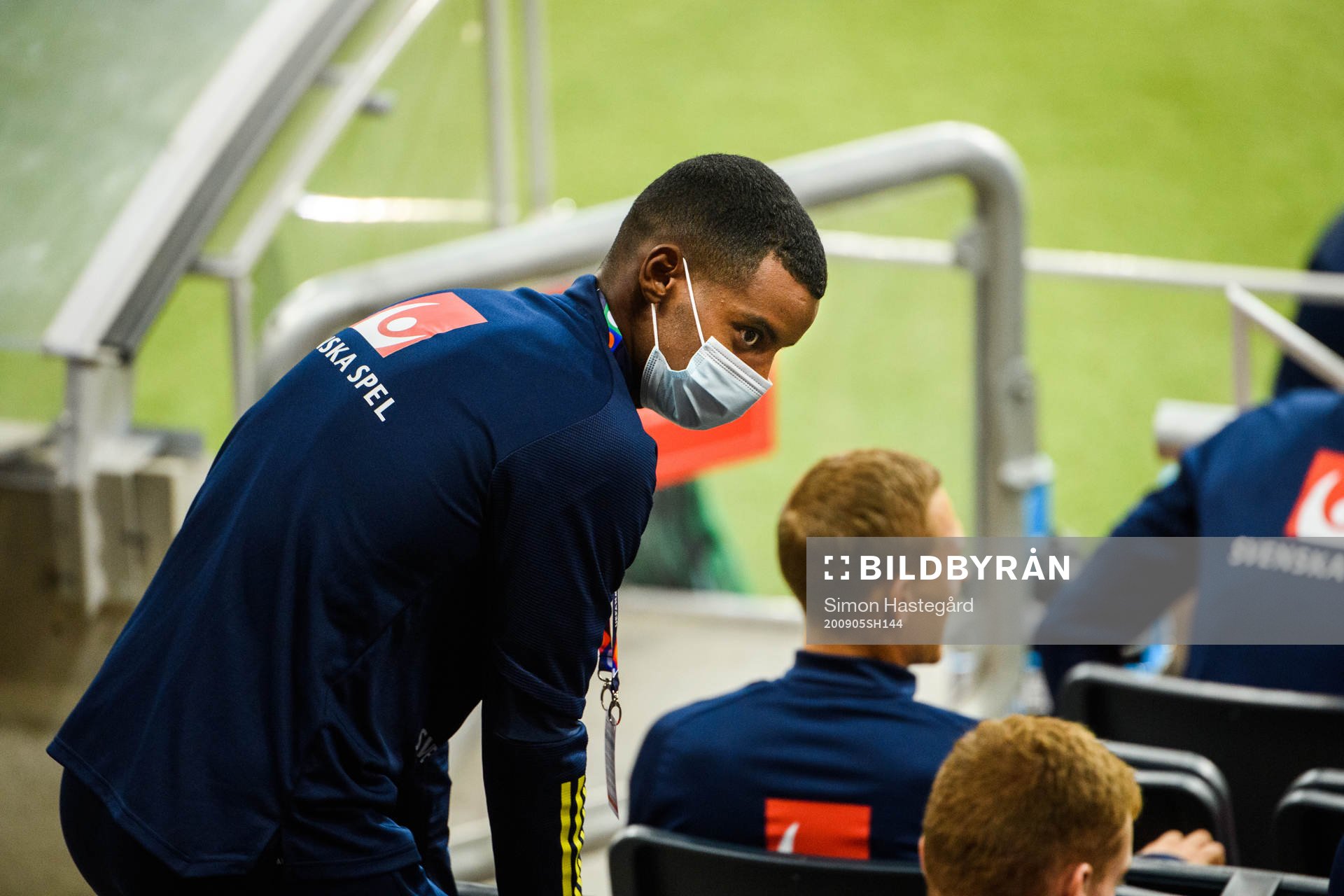 Alexander Isak of Sweden