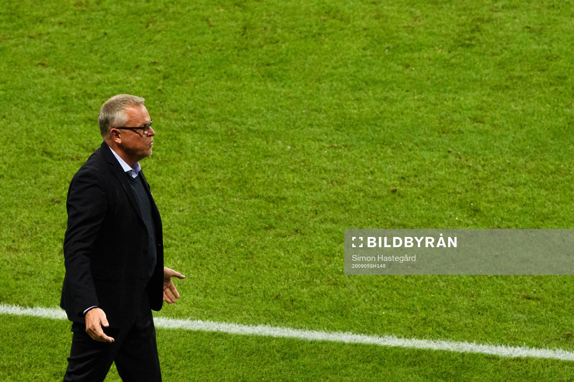 Head coach Janne Andersson of Sweden