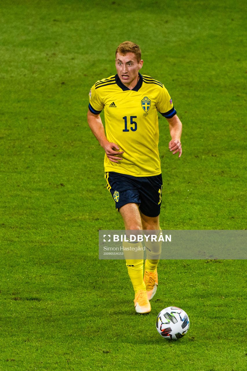 Dejan Kulusevski of Sweden