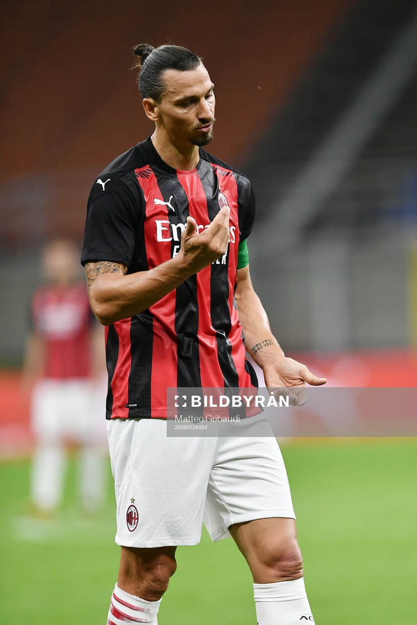 Zlatan Ibrahimovic of Milan