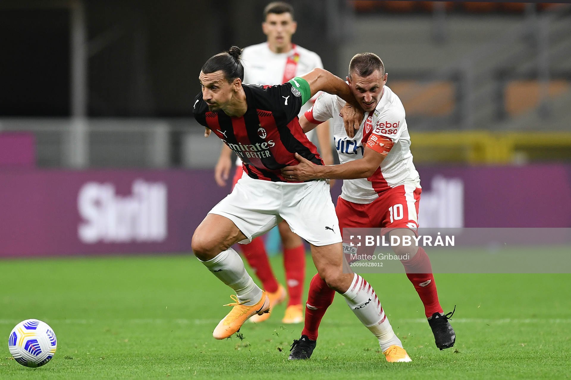 Zlatan Ibrahimovic of Milan