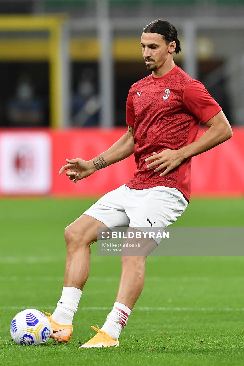 Zlatan Ibrahimovic of Milan