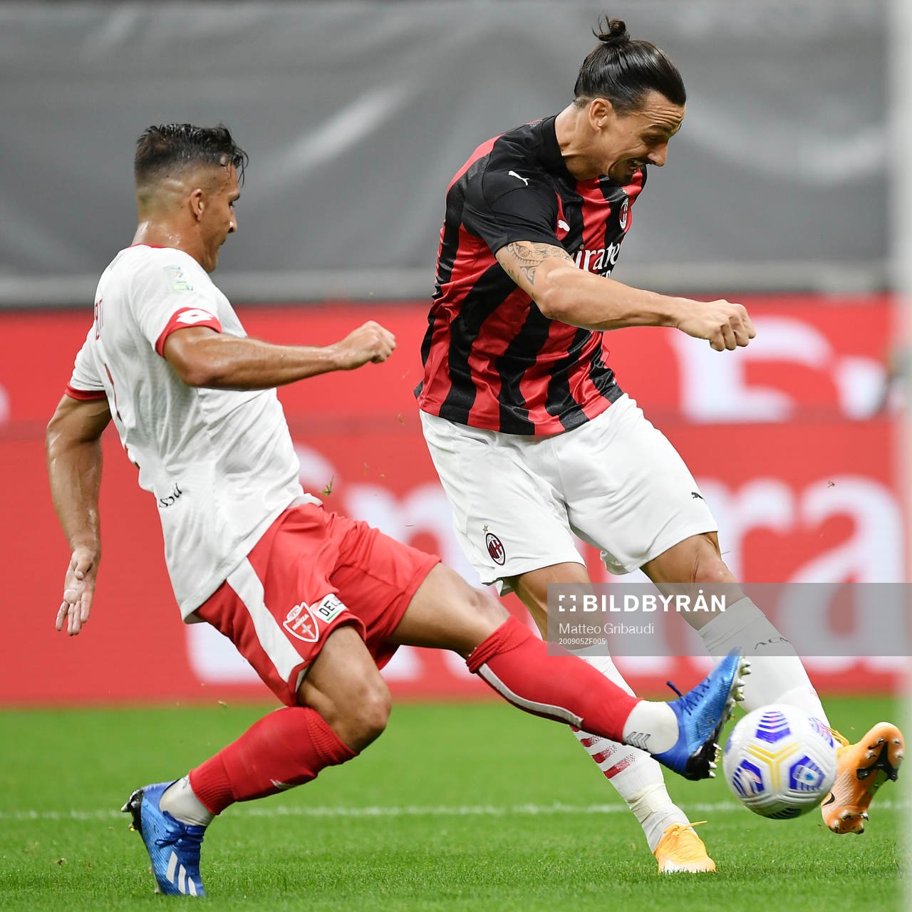 Zlatan Ibrahimovic of Milan