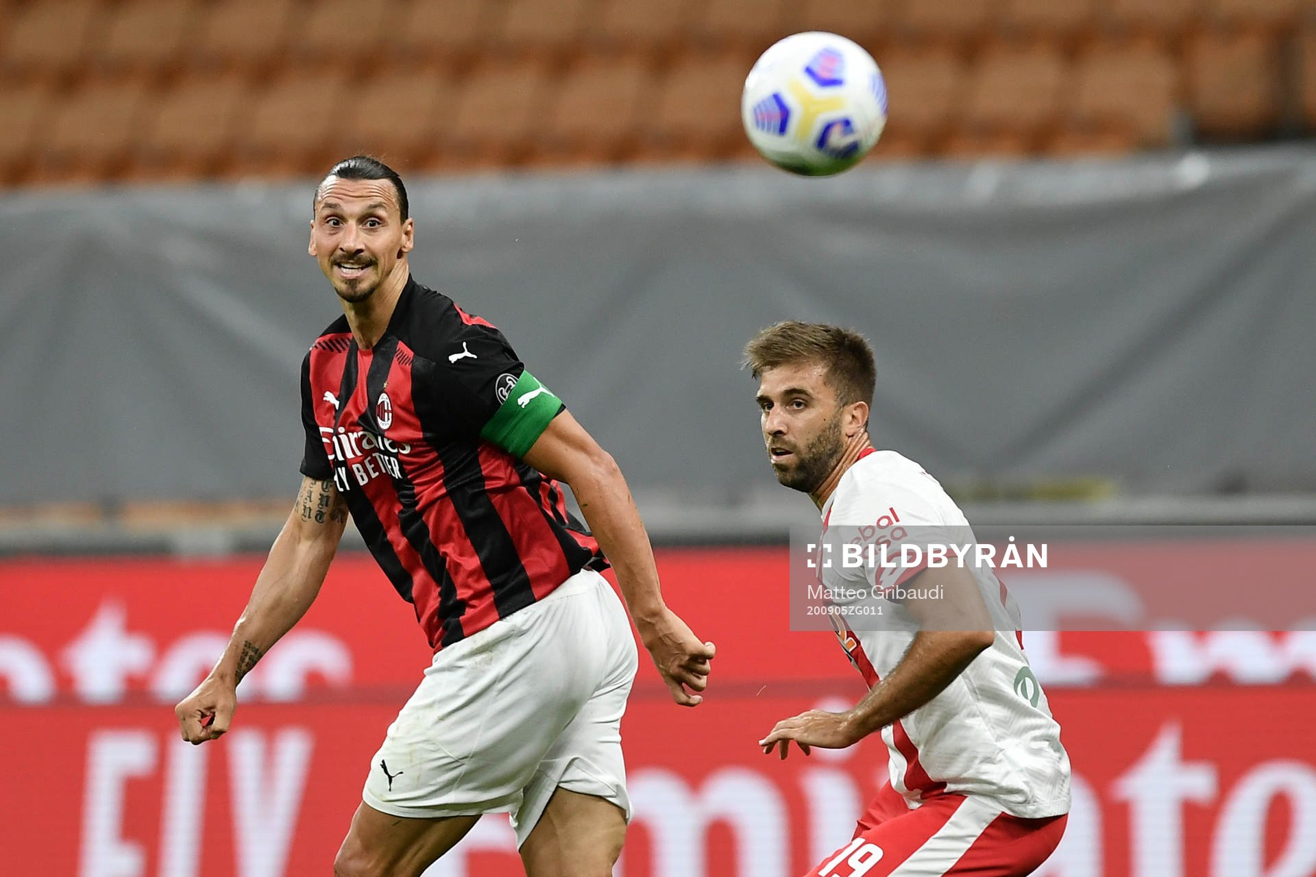 Zlatan Ibrahimovic of Milan