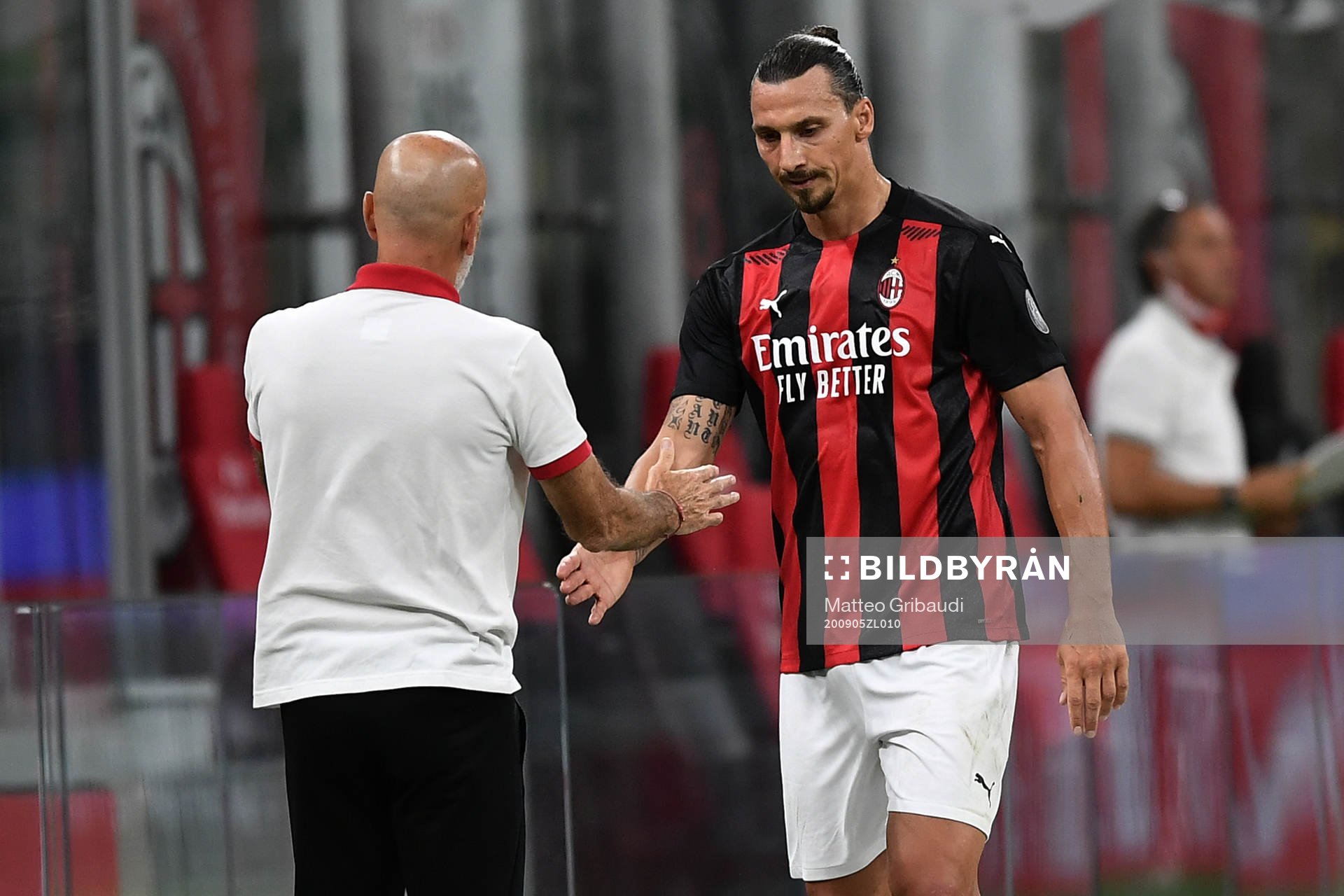 Zlatan Ibrahimovic of Milan