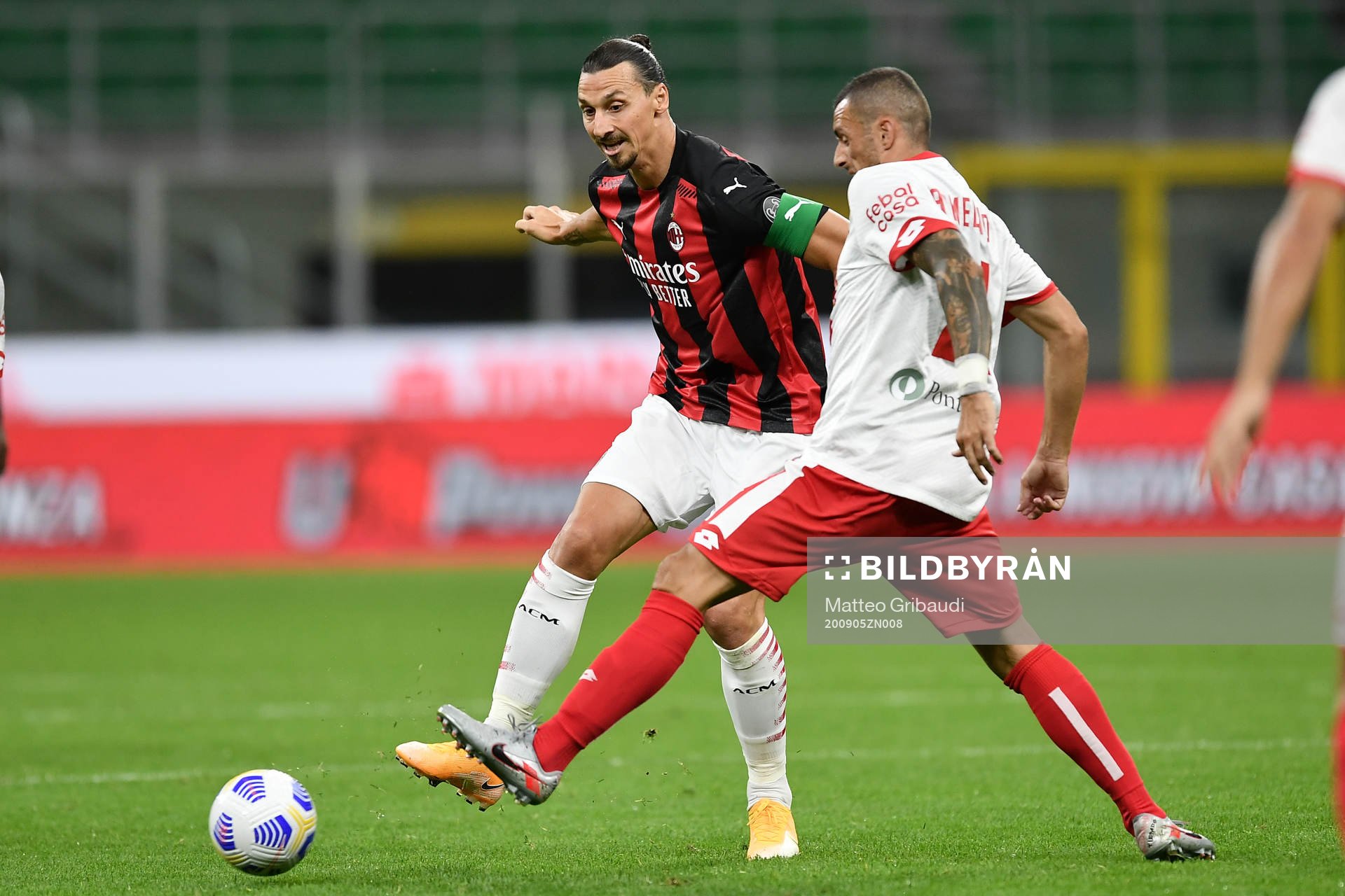 Zlatan Ibrahimovic of Milan