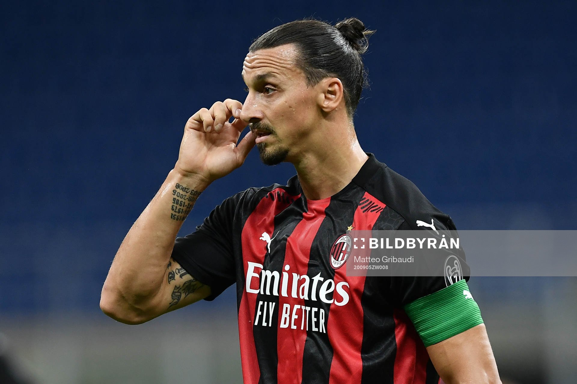 Zlatan Ibrahimovic of Milan