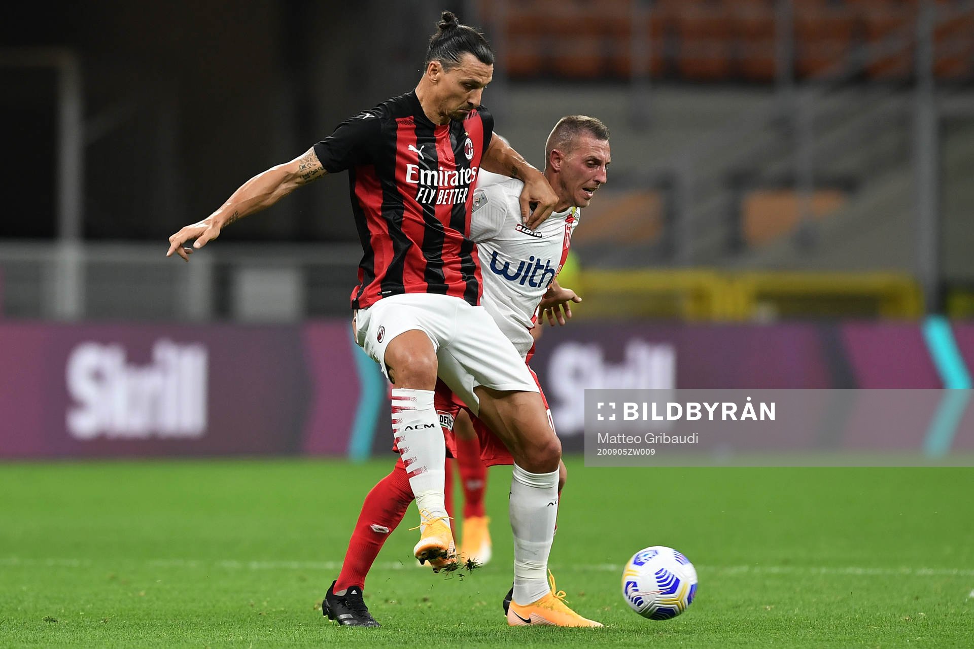Zlatan Ibrahimovic of Milan