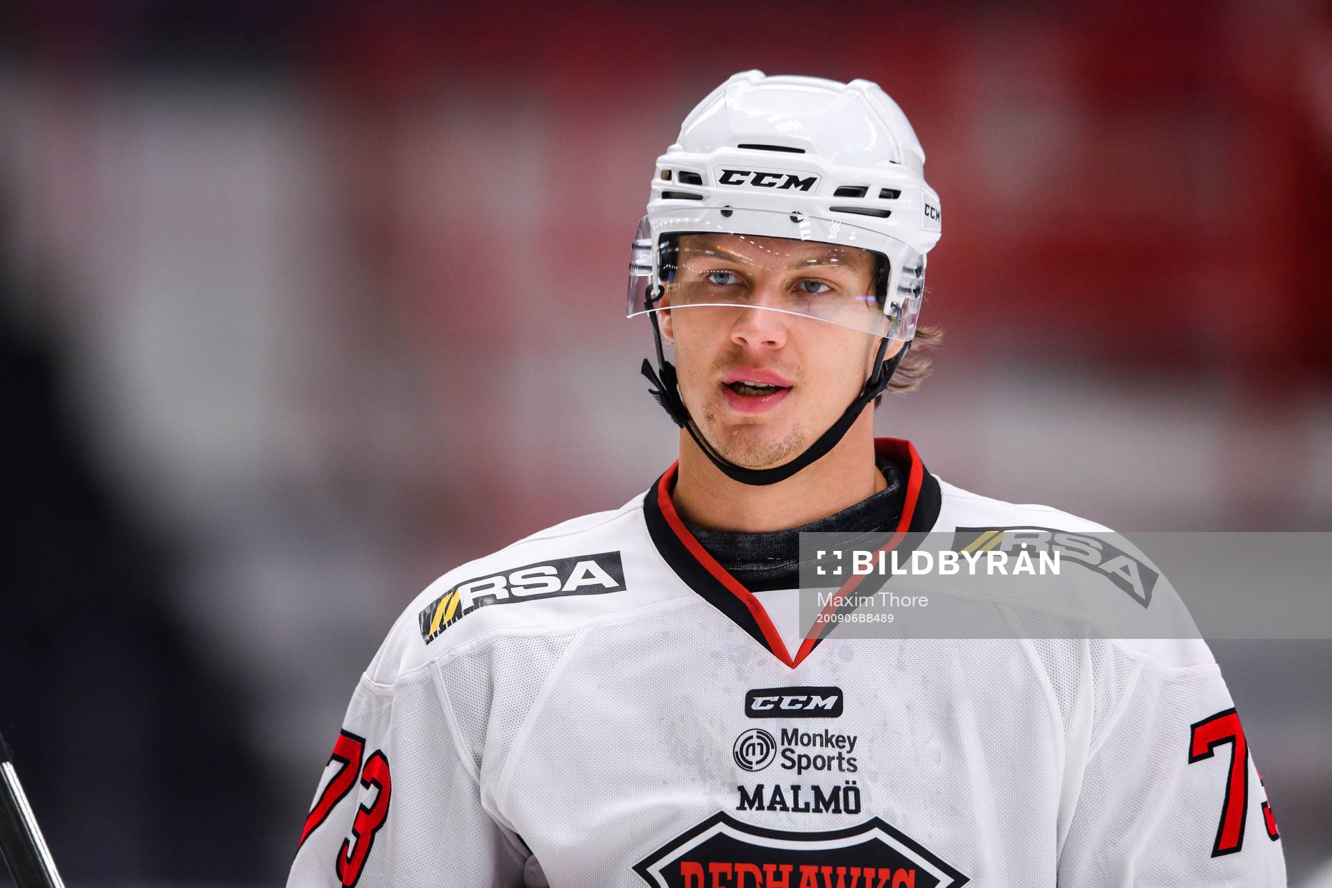 Malmö Redhawks Adam Ollas Mattsson