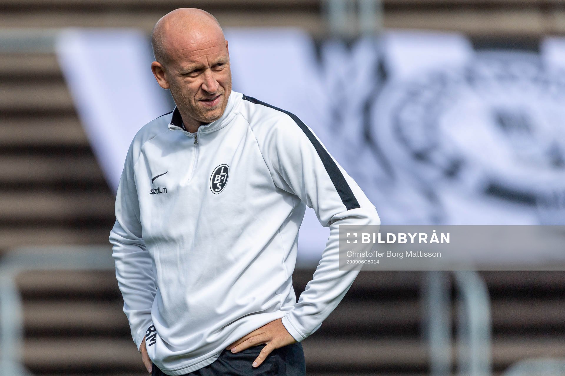 Landskronas tränare Billy Magnusson