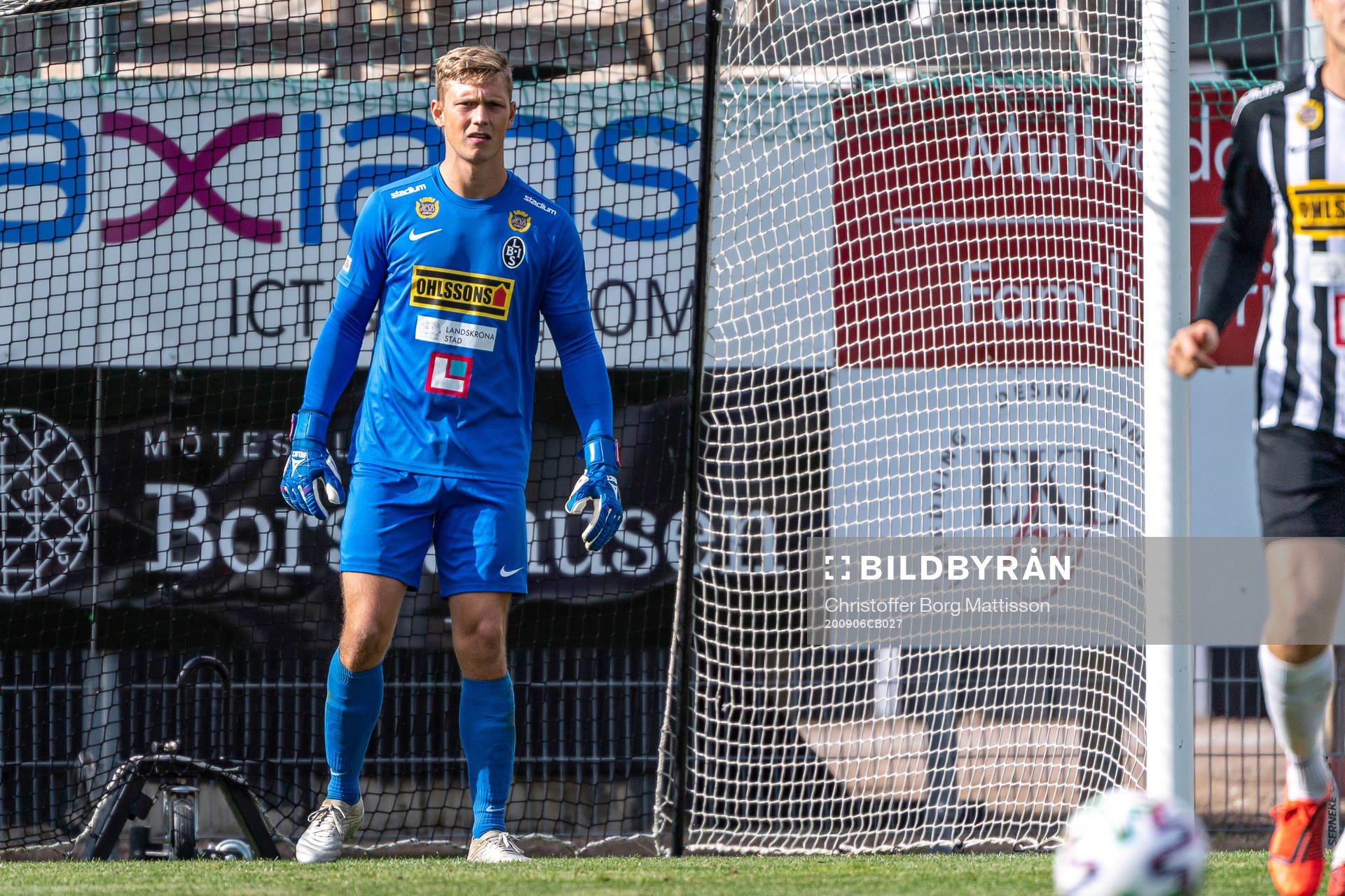 Landskronas målvakt Philip Mårtensson