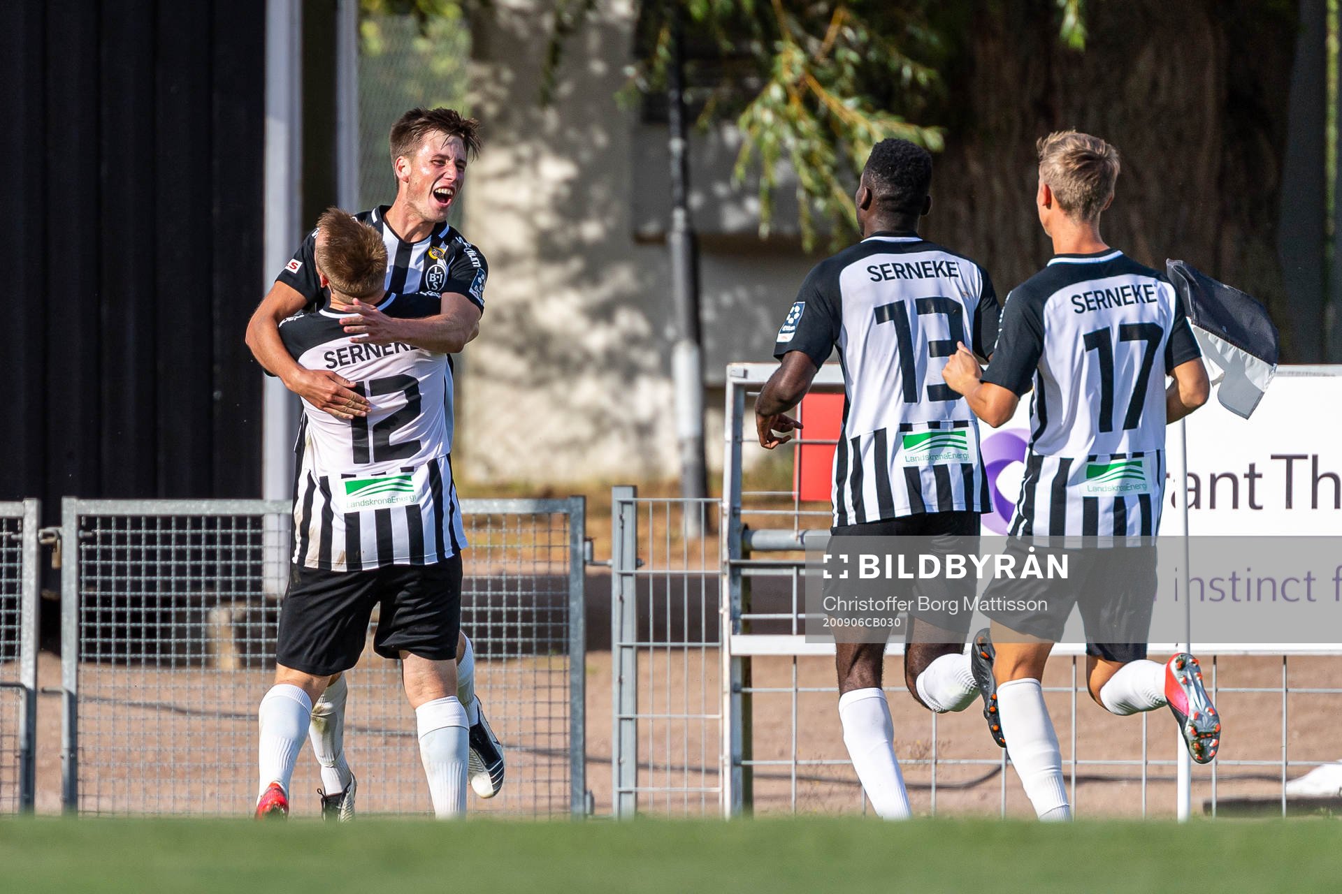 Landskronas Filip Olsson jublar
