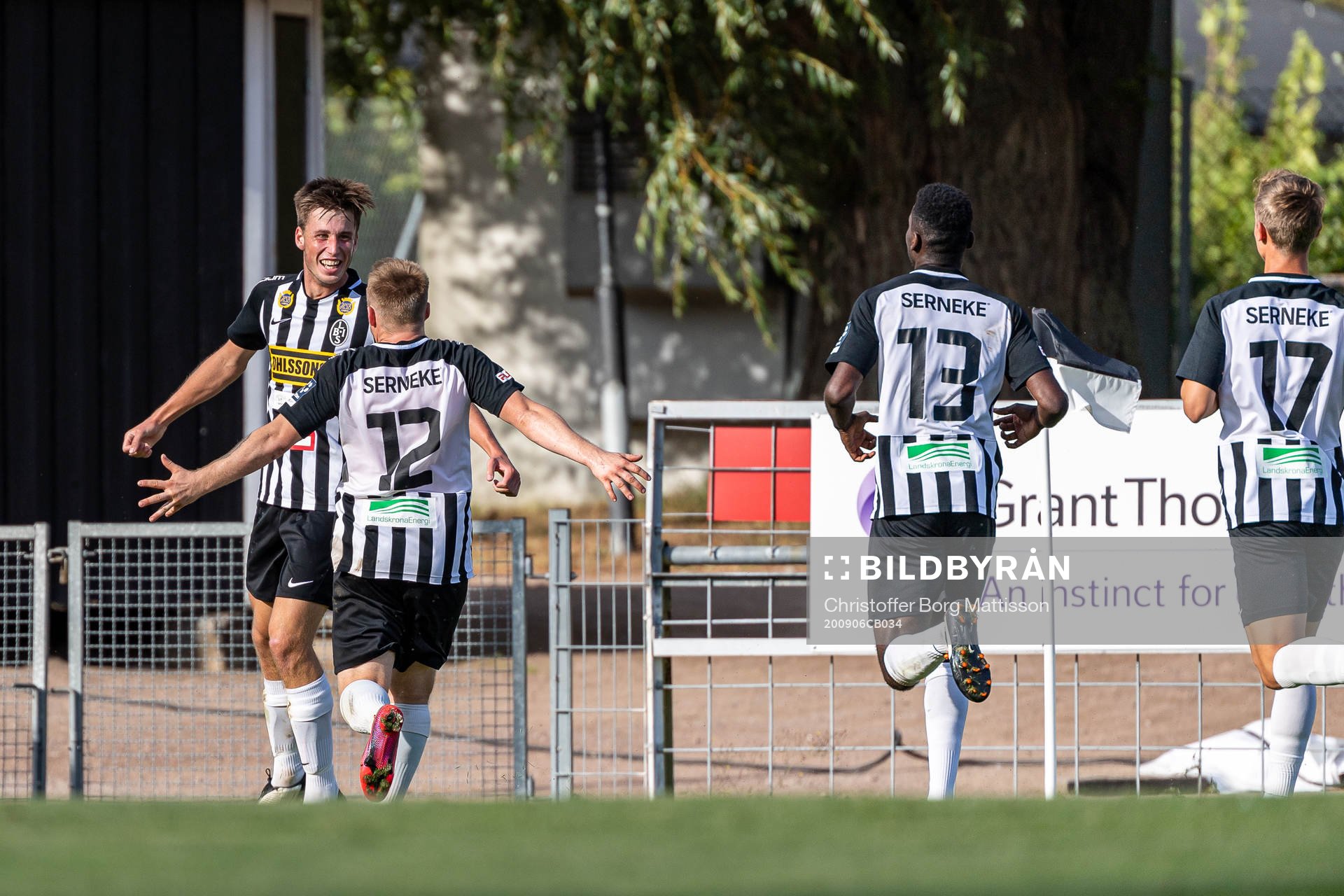 Landskronas Filip Olsson jublar