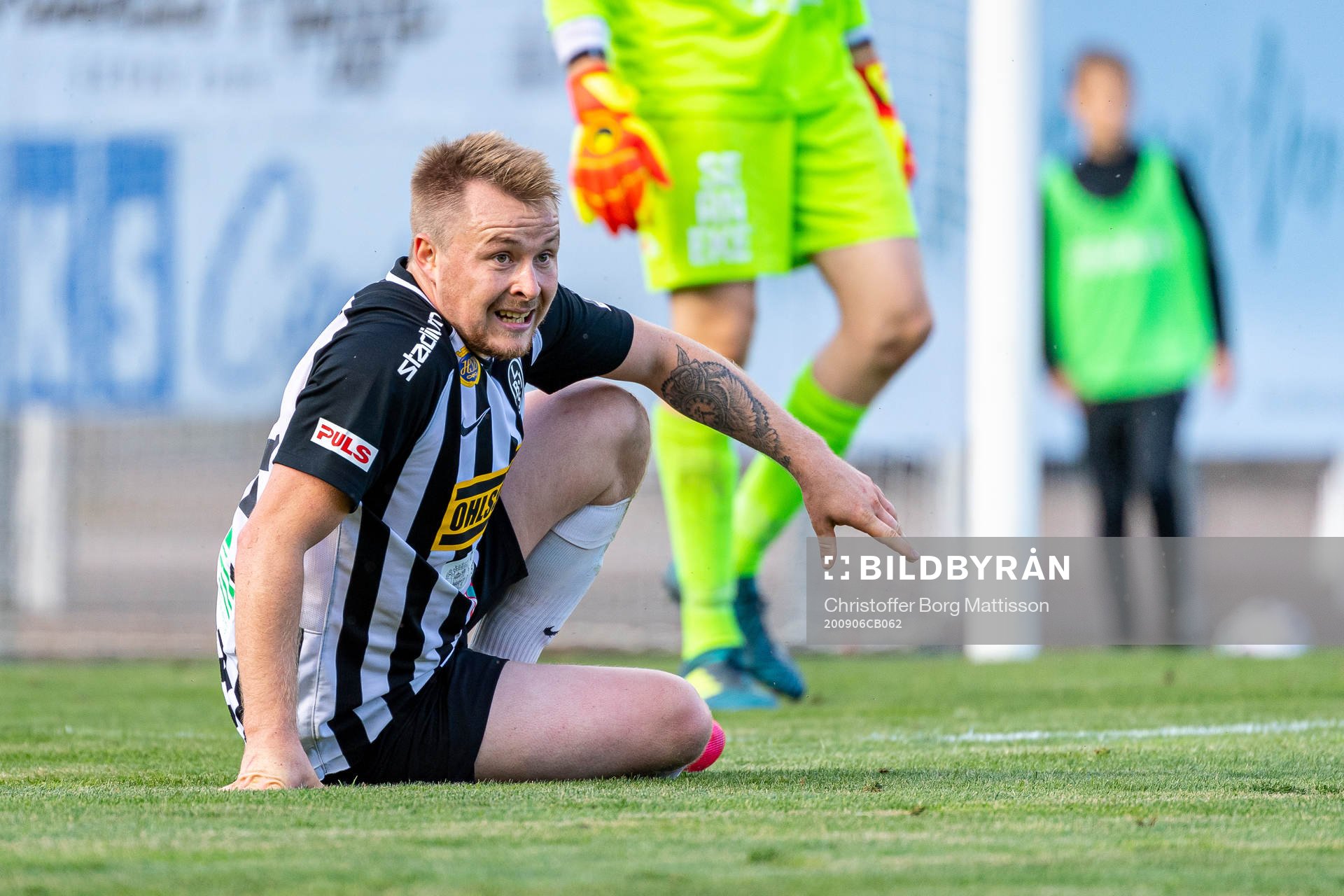 Landskronas Niklas Nielsen deppar