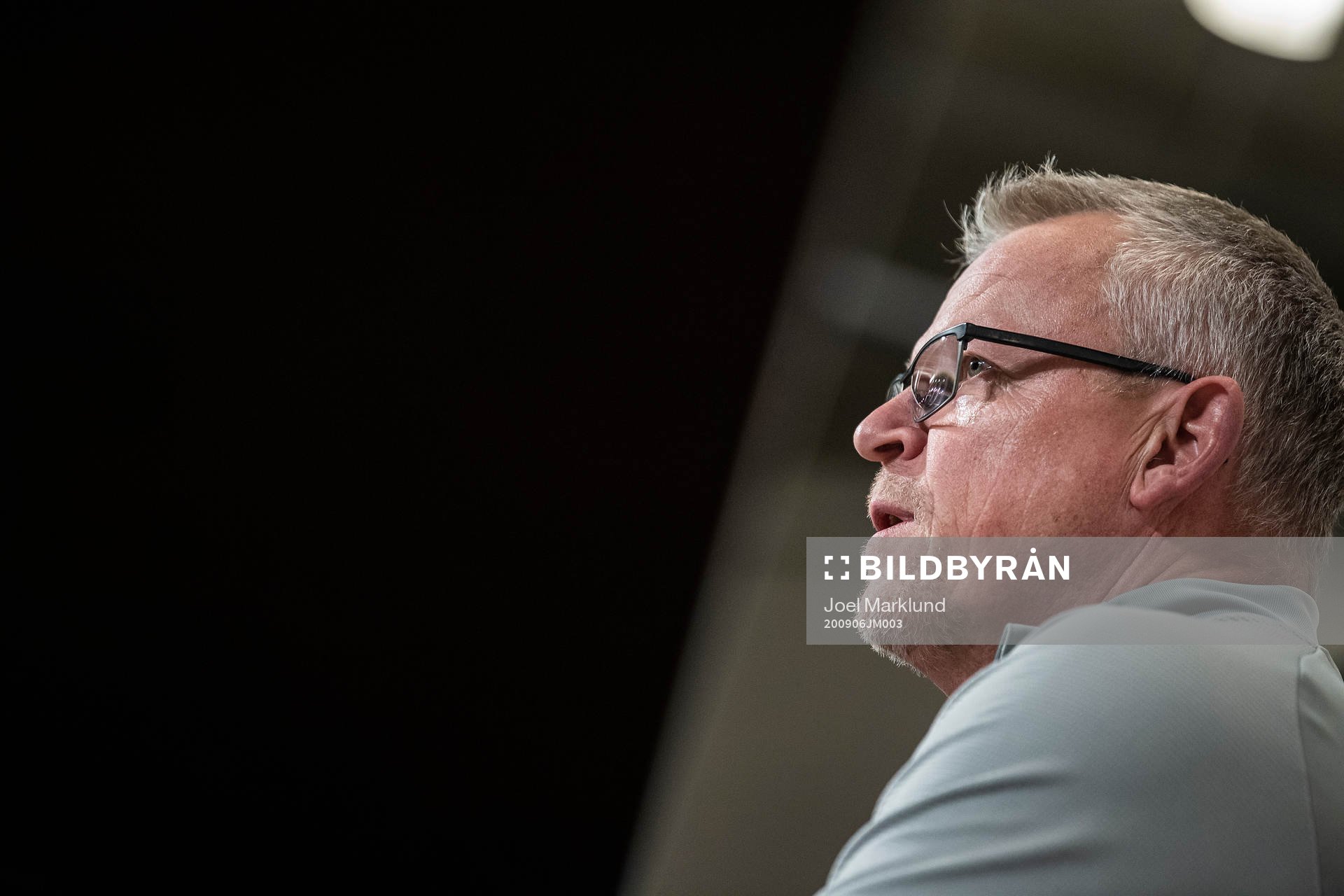 Head coach Janne Andersson of the Swedish national football