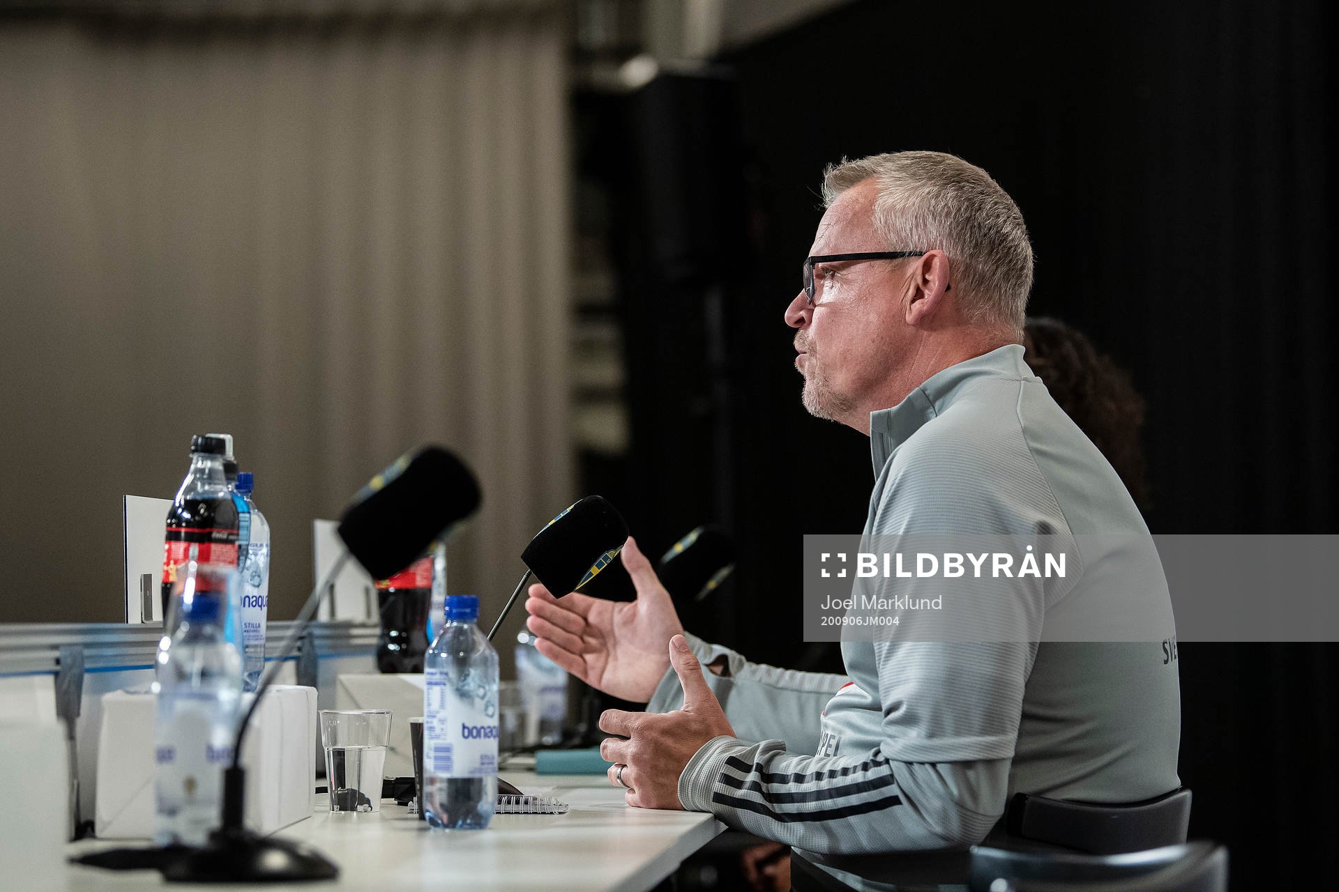 Head coach Janne Andersson of the Swedish national football