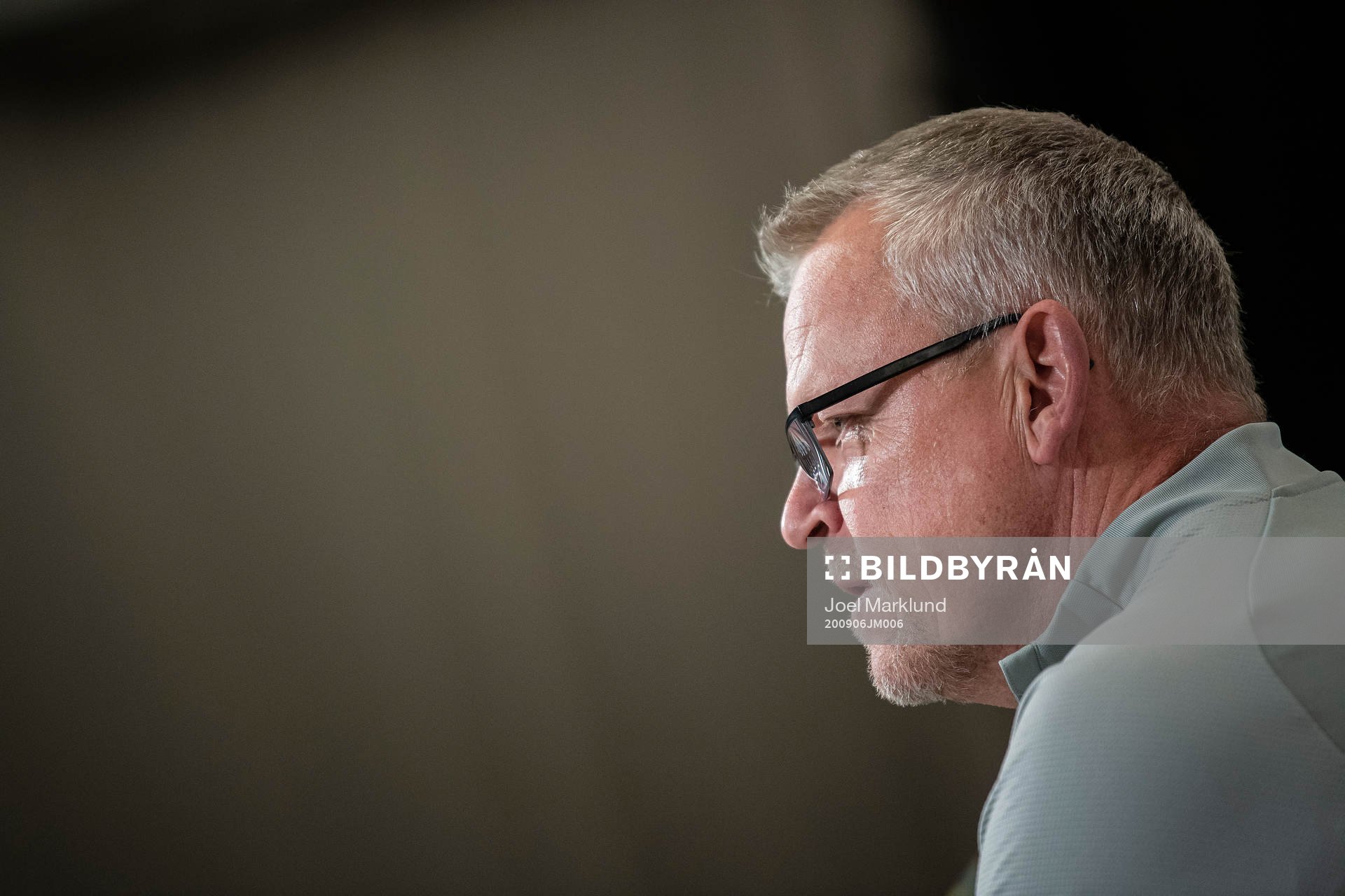 Head coach Janne Andersson of the Swedish national football