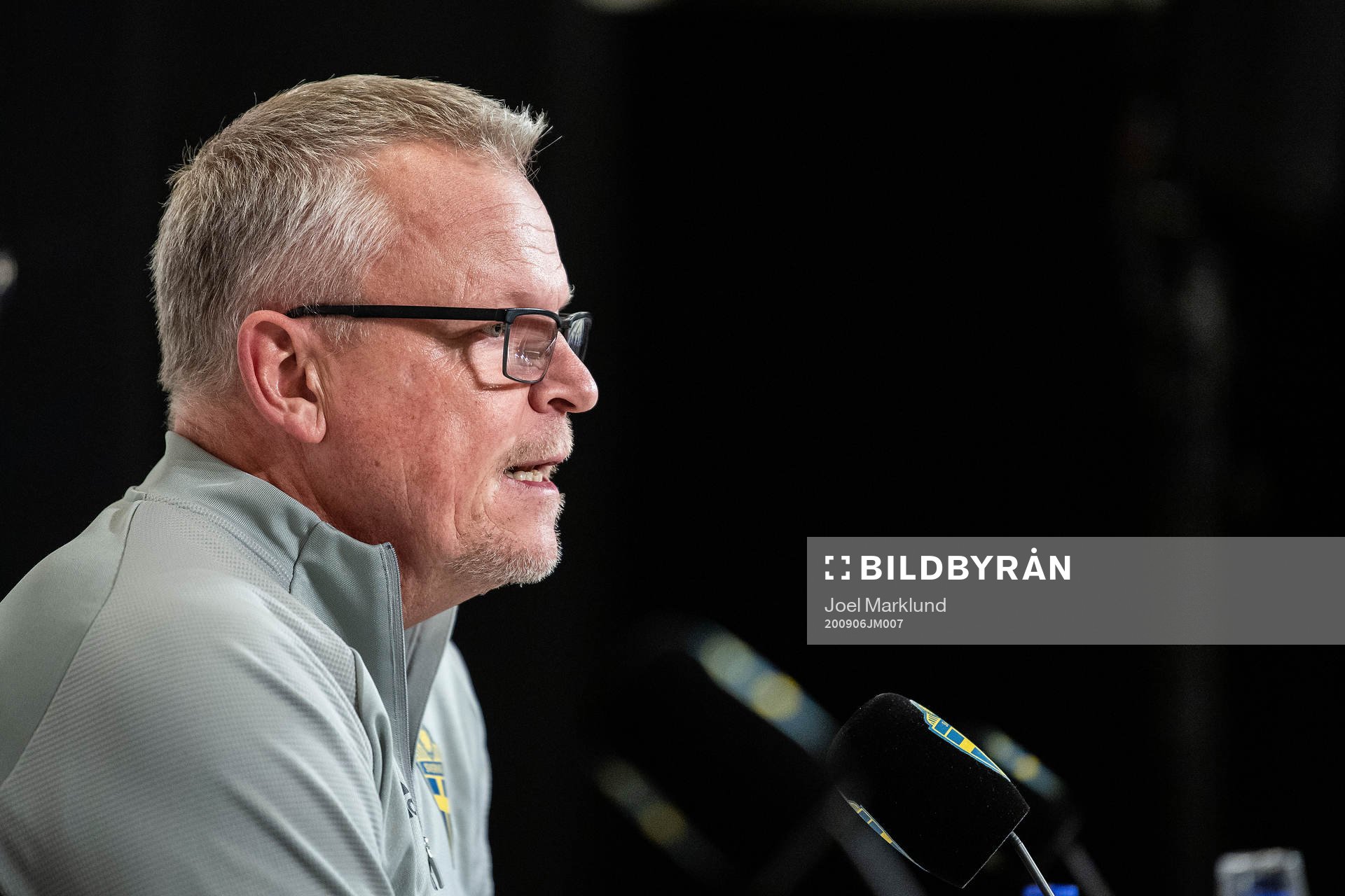 Head coach Janne Andersson of the Swedish national football