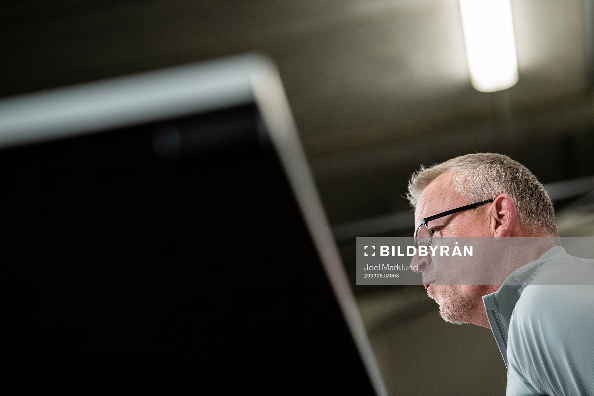 Head coach Janne Andersson of the Swedish national football