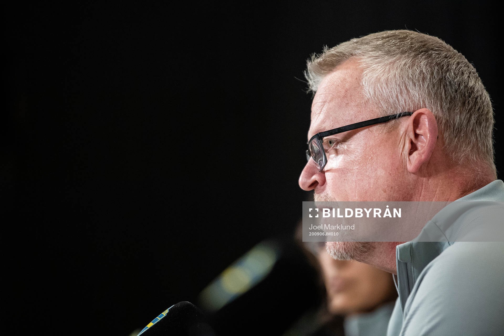 Head coach Janne Andersson of the Swedish national football